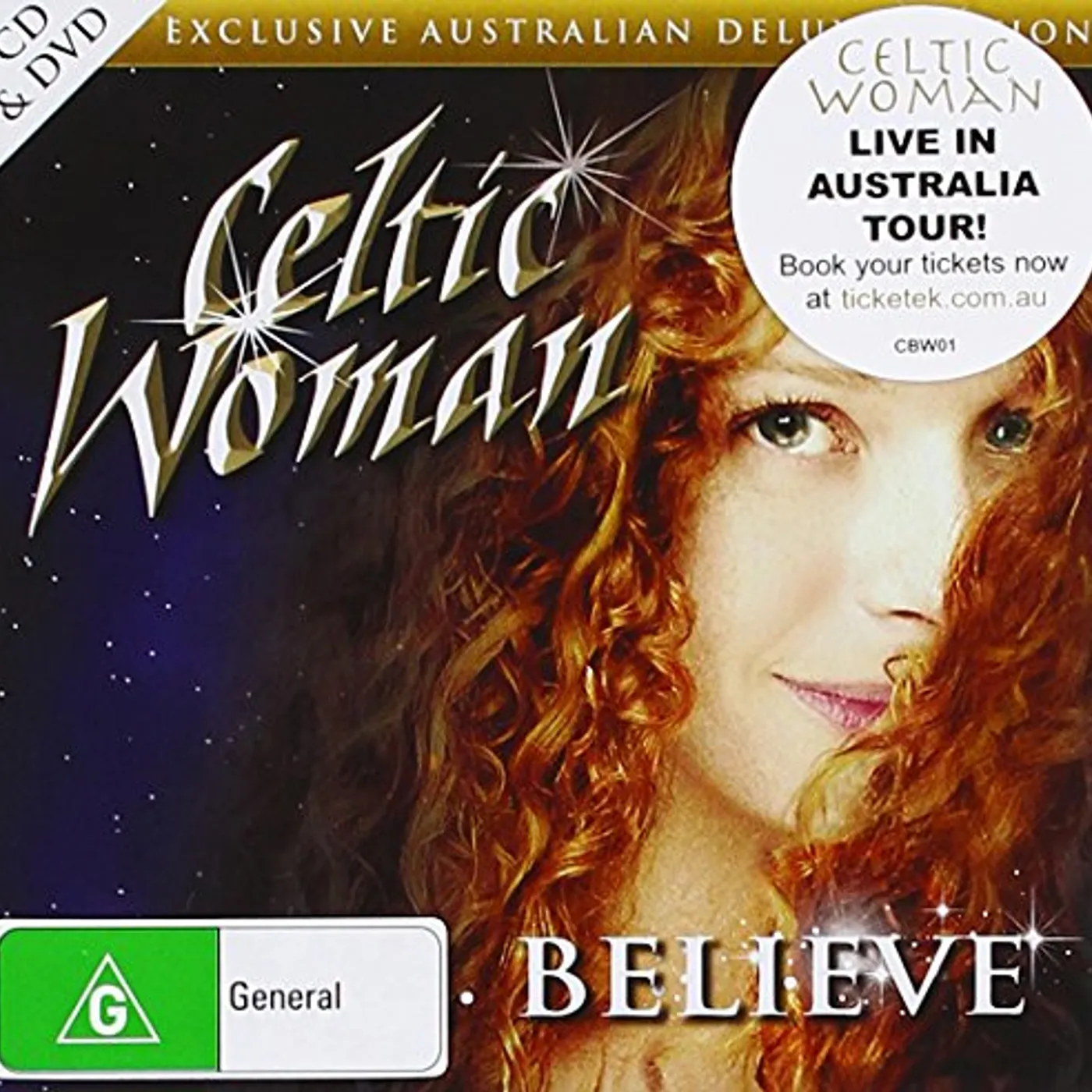 Celtic Woman BELIEVE (AUSTRALIAN DELUXE EDITION) CD