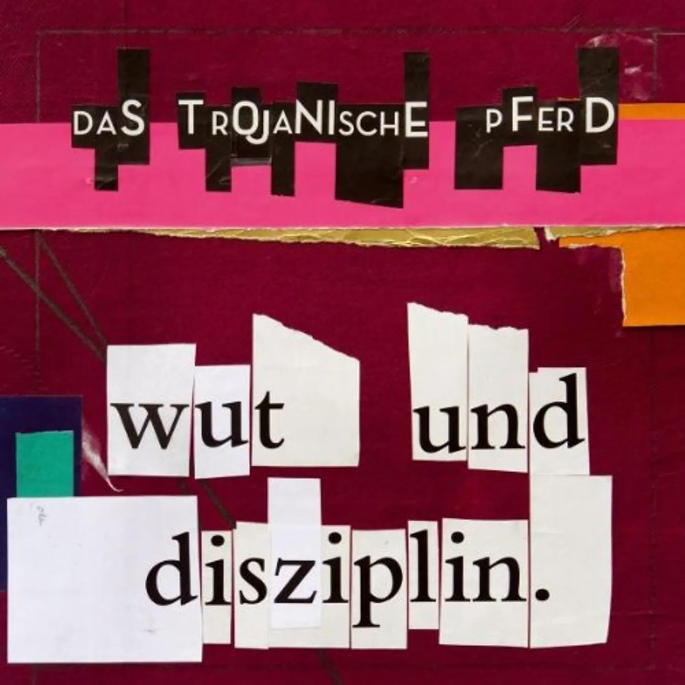 Trojanische Pferd Wut und Disziplin Vinyl Record