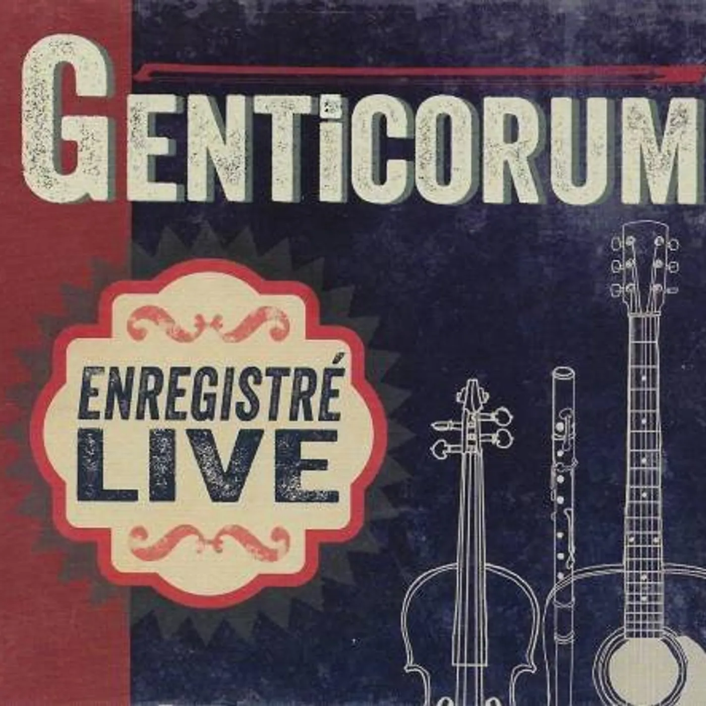 Genticorum ENREGISTRE LIVE CD