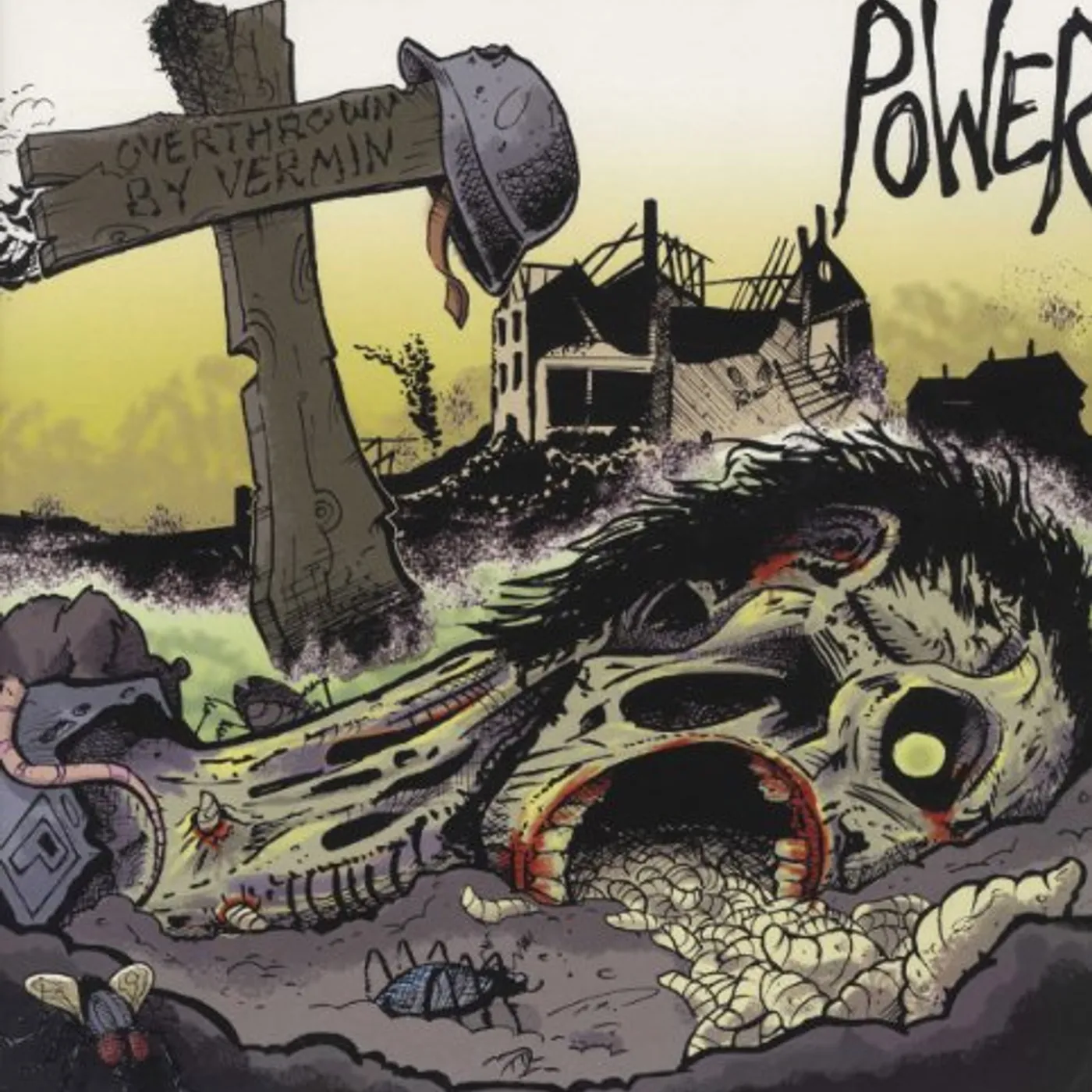 Power OVERTHROWN BY VERNIM Vinyl Record