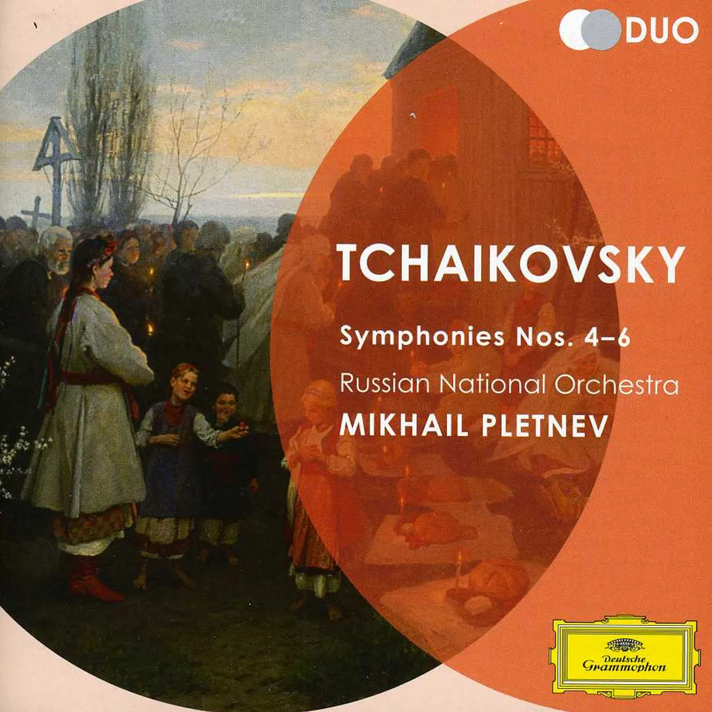 Russian National Orchestra DUO-TCHAIKOVSKY: SYMPHONIES NOS. 4 5 & 6 PATHETIQU CD