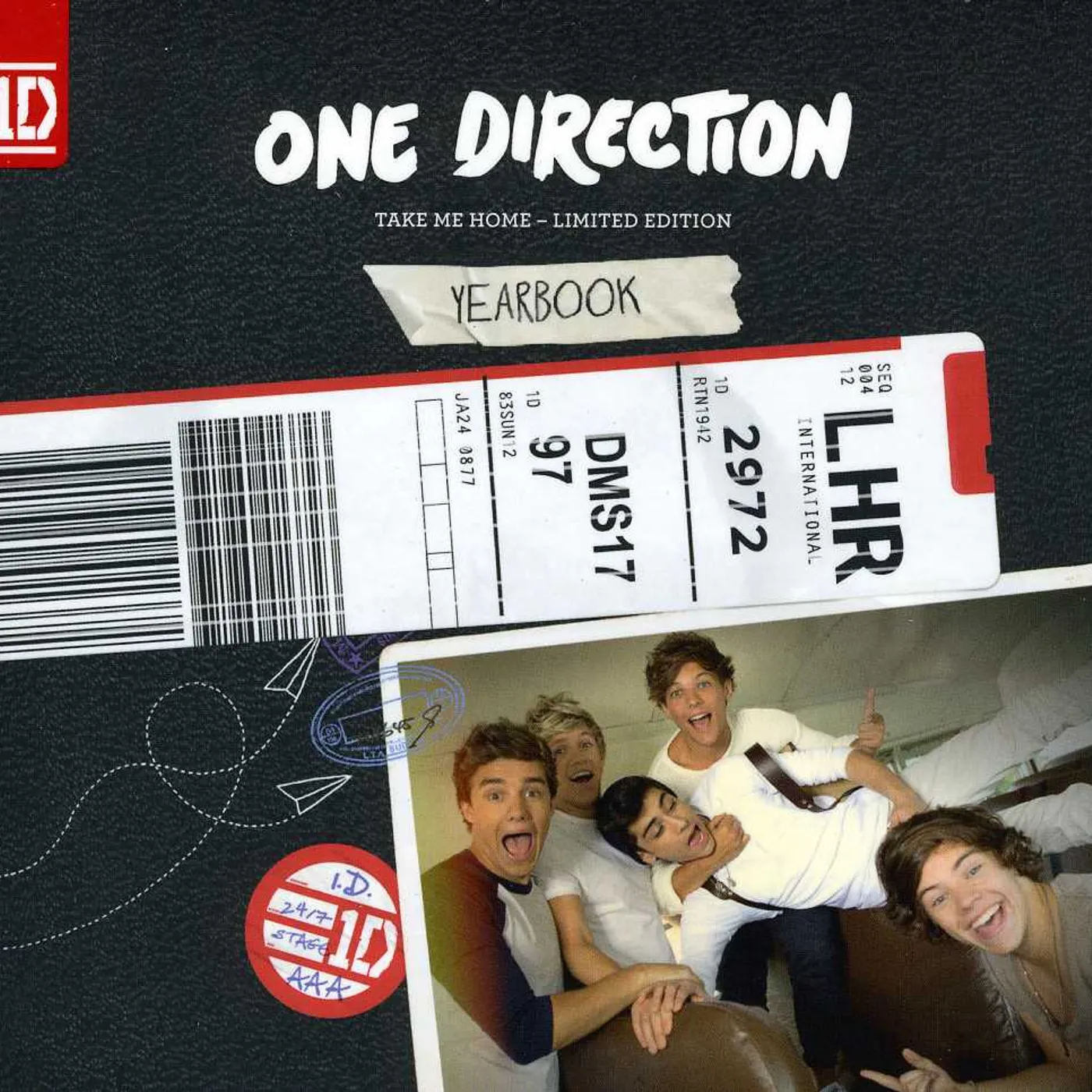 One Direction TAKE ME HOME: YEARBOOK EDITION (AUSTRALIAN) CD