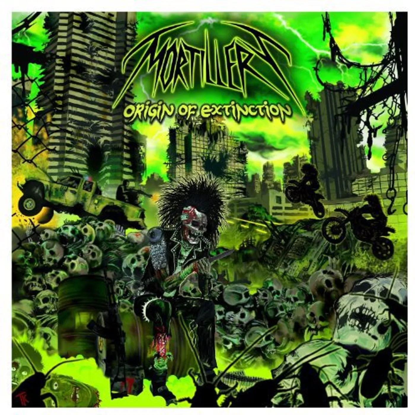 Mortillery ORIGIN OF EXTINCTION (GER) Vinyl Record