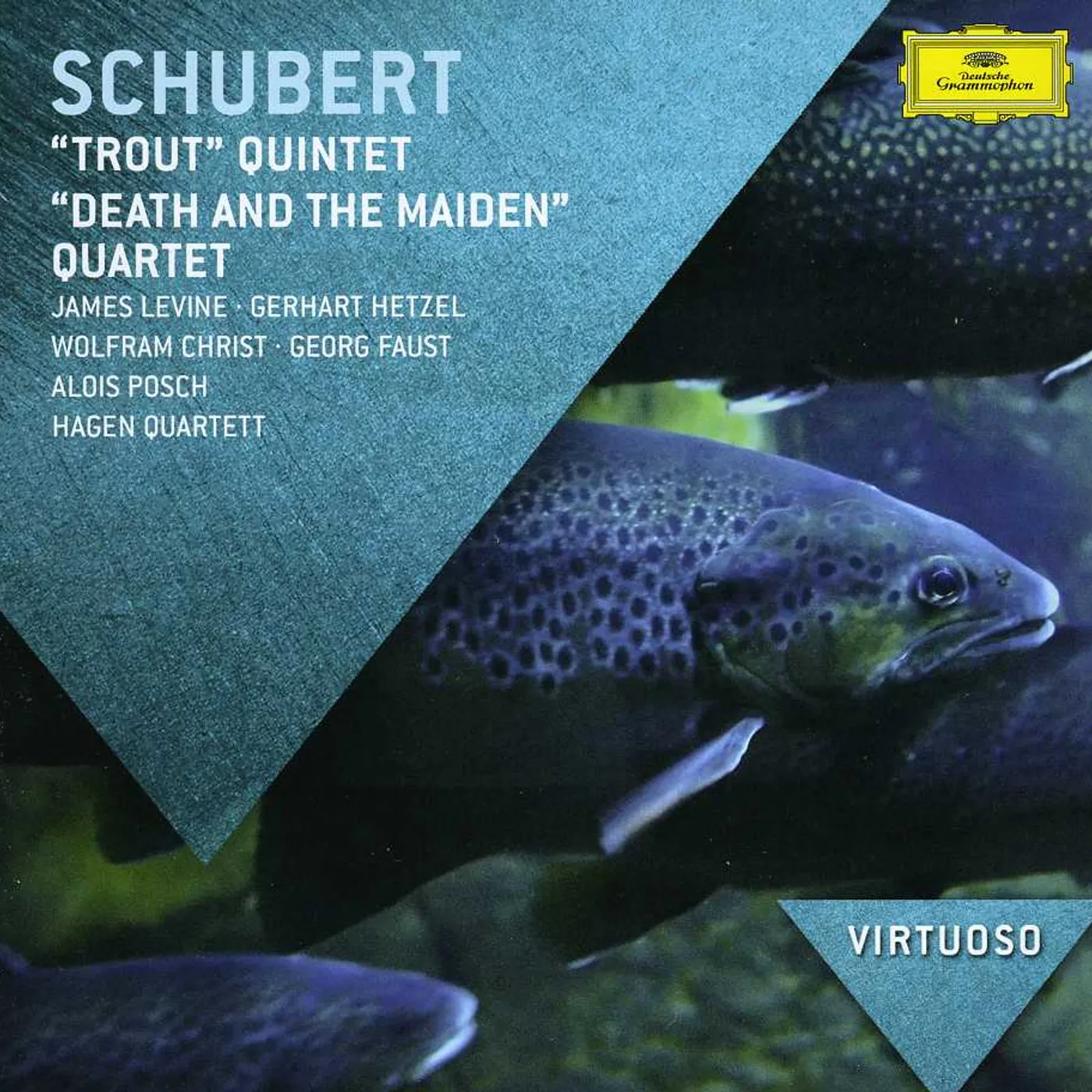 James Levine VIRTUOSO-SCHUBERT: TROUT QUINTET DEATH & THE MAIDE CD