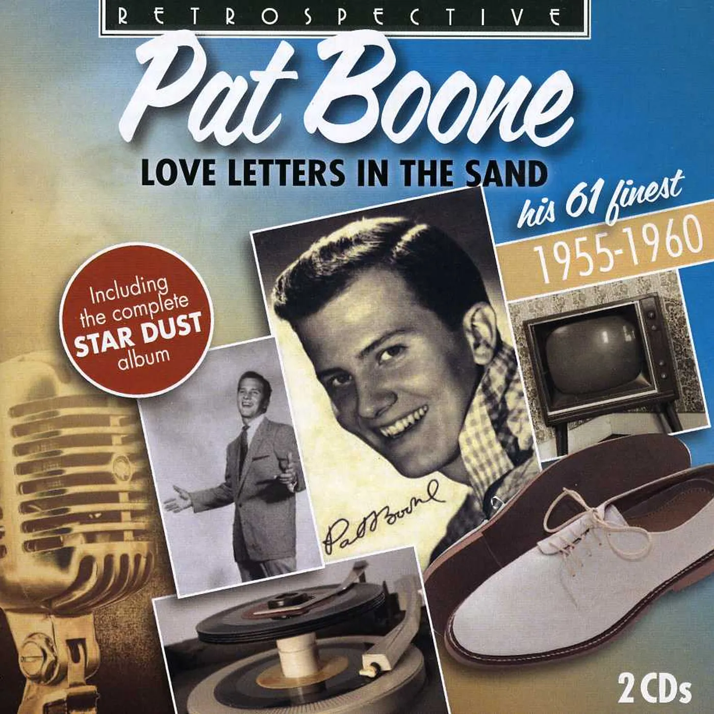 Pat Boone LOVE LETTERS IN THE SAND CD