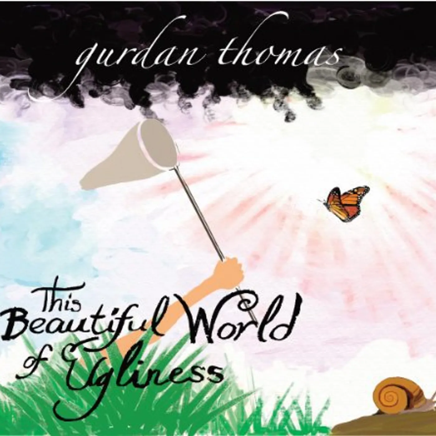 Gurdan Thomas THIS BEAUTIFUL WORLD OF UGLINESS+CD Vinyl Record