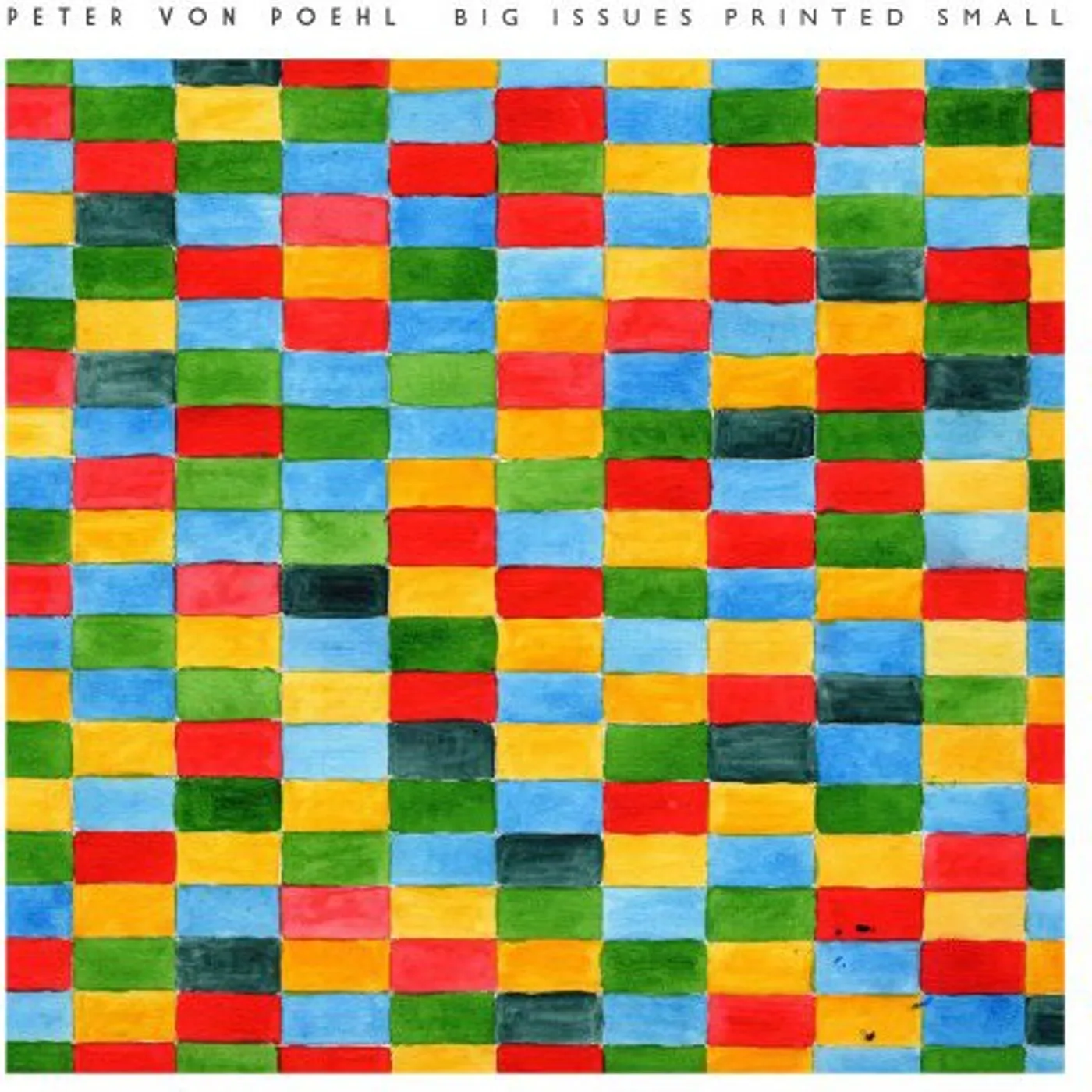 Peter von Poehl Big Issues Printed Small Vinyl Record