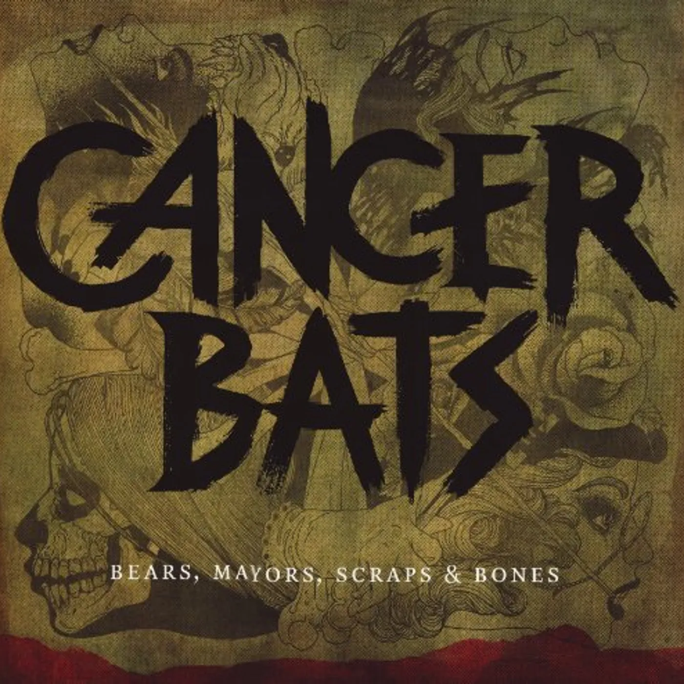 Cancer Bats BEARS MAYORS SCRAPS Vinyl Record