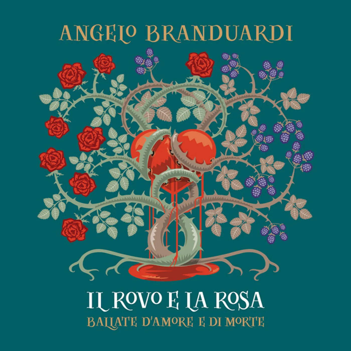 Angelo Branduardi IL ROVO E LA ROSA-BALLATE D'AMORE E DI MORTE CD