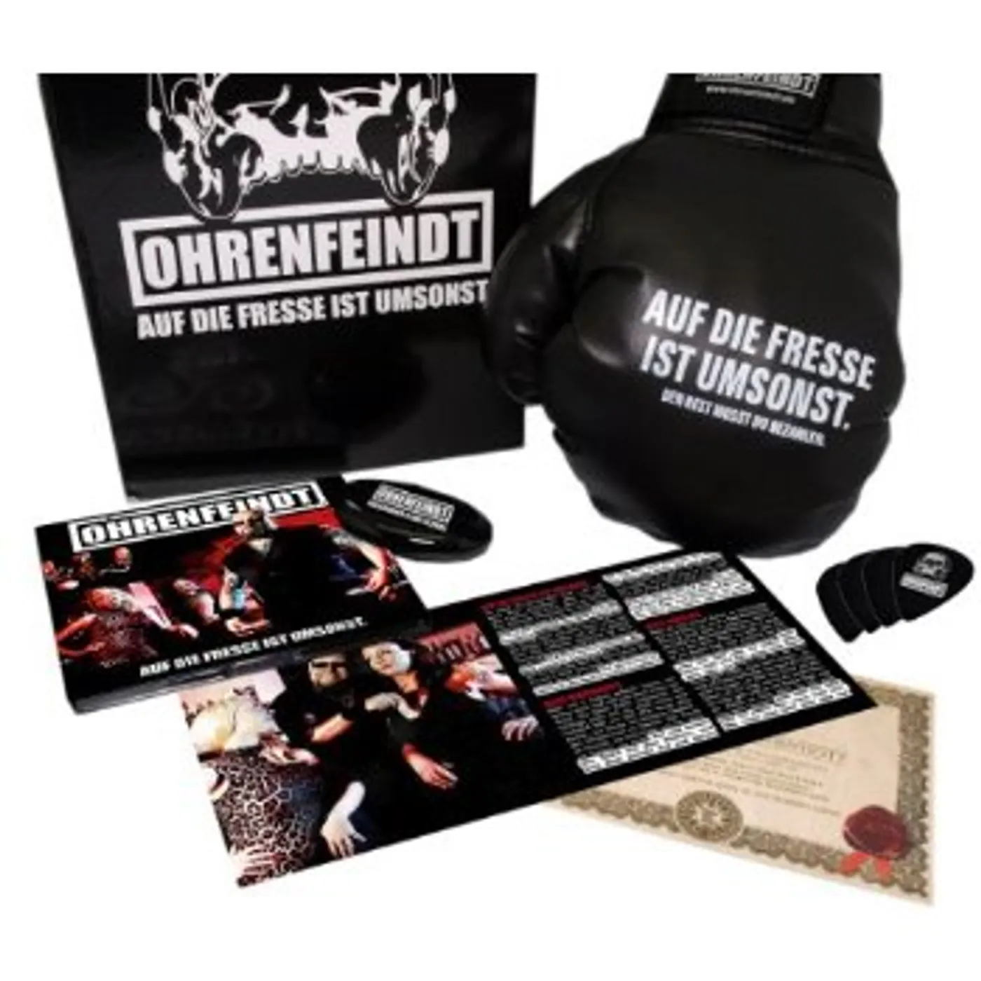 Ohrenfeindt AUF DIE FRESSE IST UMS CD