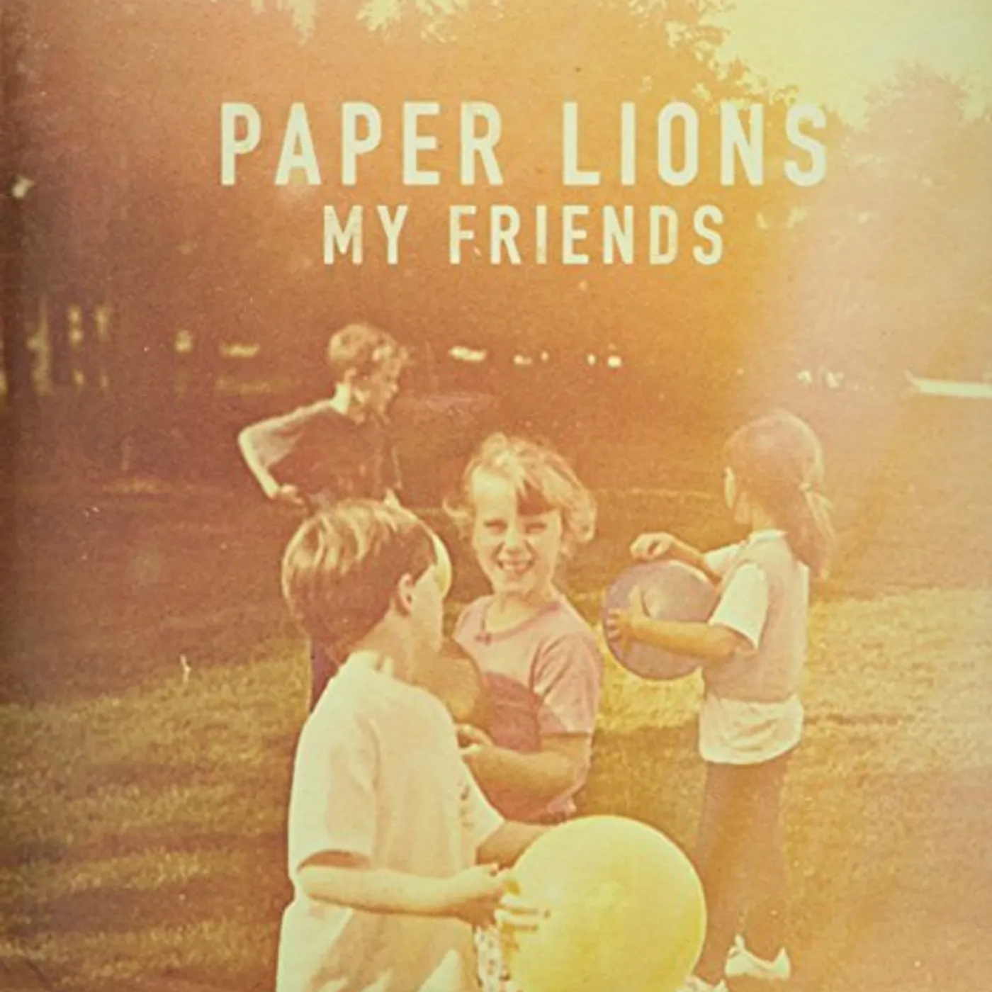 Paper Lions MY FRIENDS LP Vinyl Record