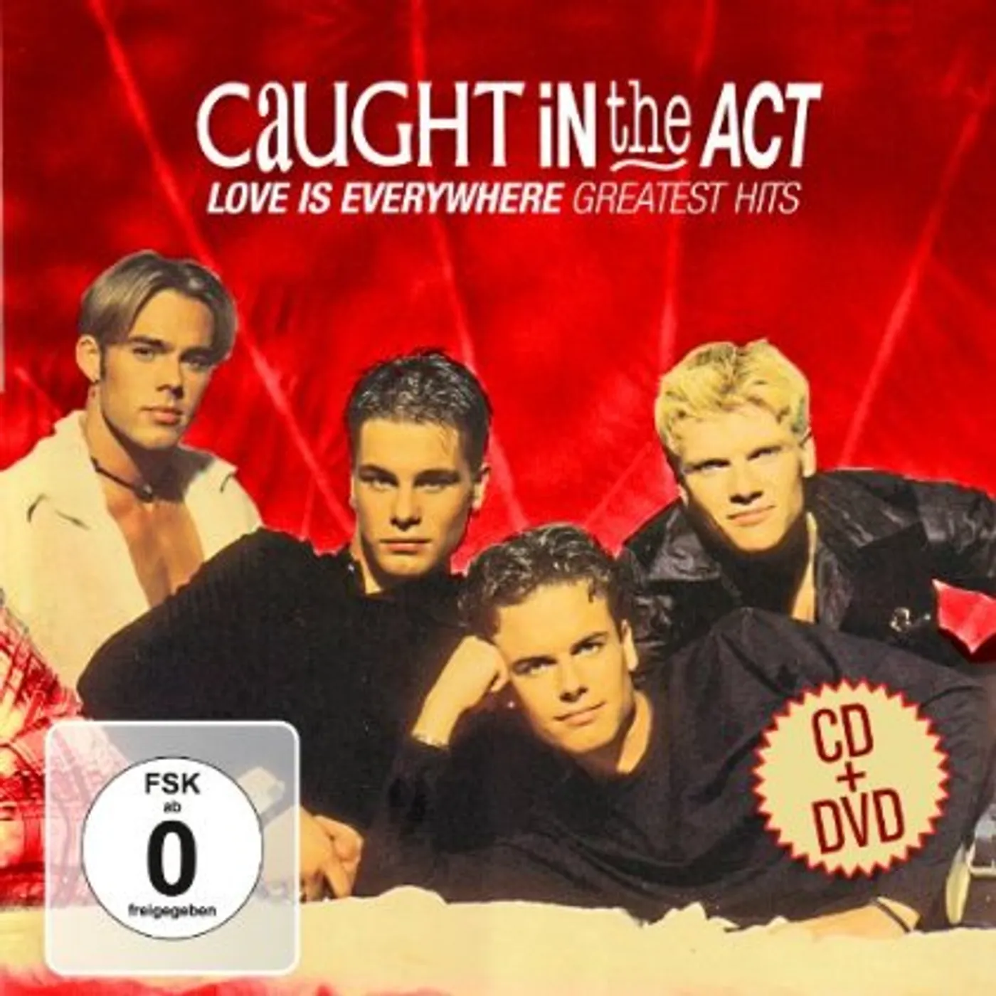 Caught In The Act LOVE IS EVERYWHERE GREATEST HITS CD