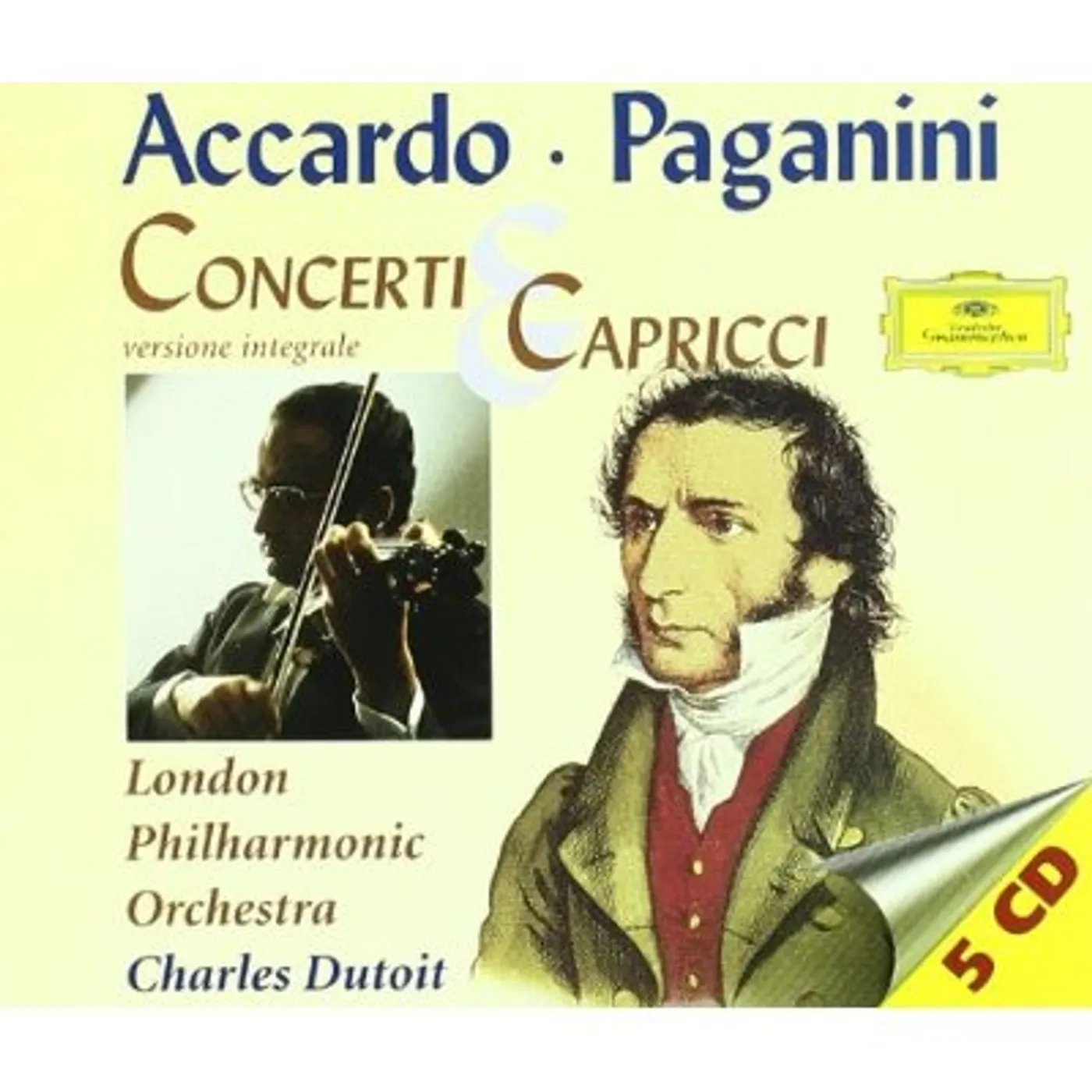 Paganini CAPRICCI N. 1-24/CONC. VL.ACCARDO/DUTOIT/LPO CD