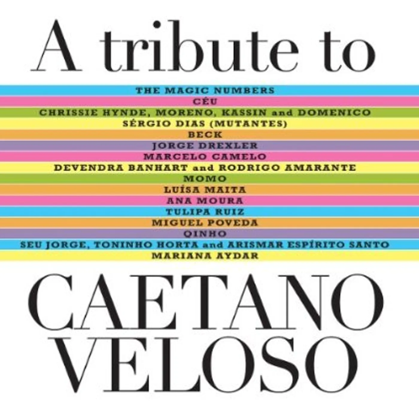 TRIBUTE TO CAETANO VELOSO CD