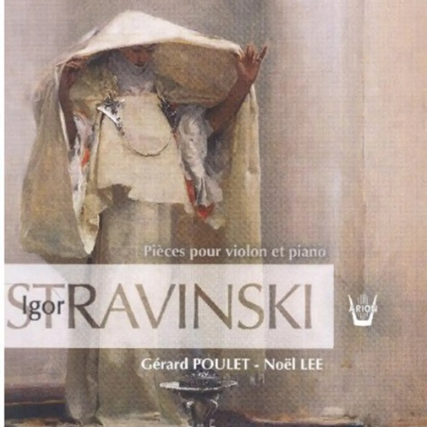 Igor Stravinsky PIECES POUR VIOLON ET PIANO CD