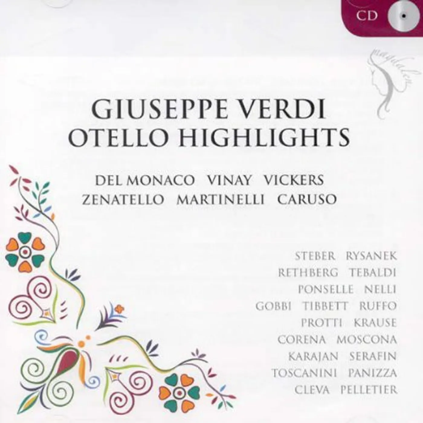 Giuseppe Verdi OTELLO MEILLEURS MOMENTS CD