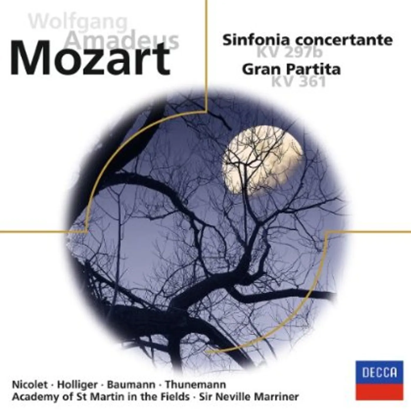 W.A. Mozart SINFONIA CONCERTANTE CD