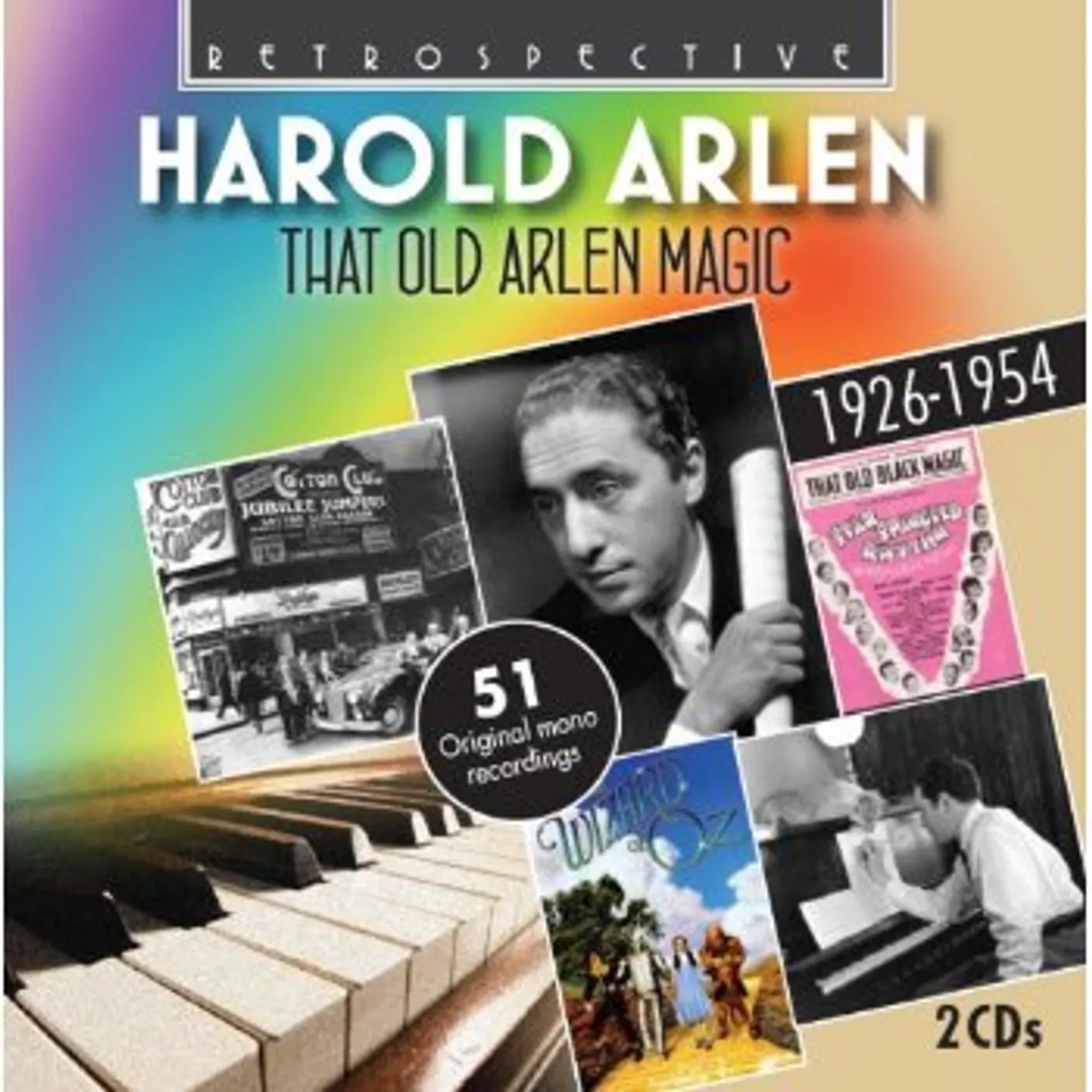 Harold Arlen THAT OLD ARLEN MAGIC 1926-54 ALL ORIGINAL MONO REC CD