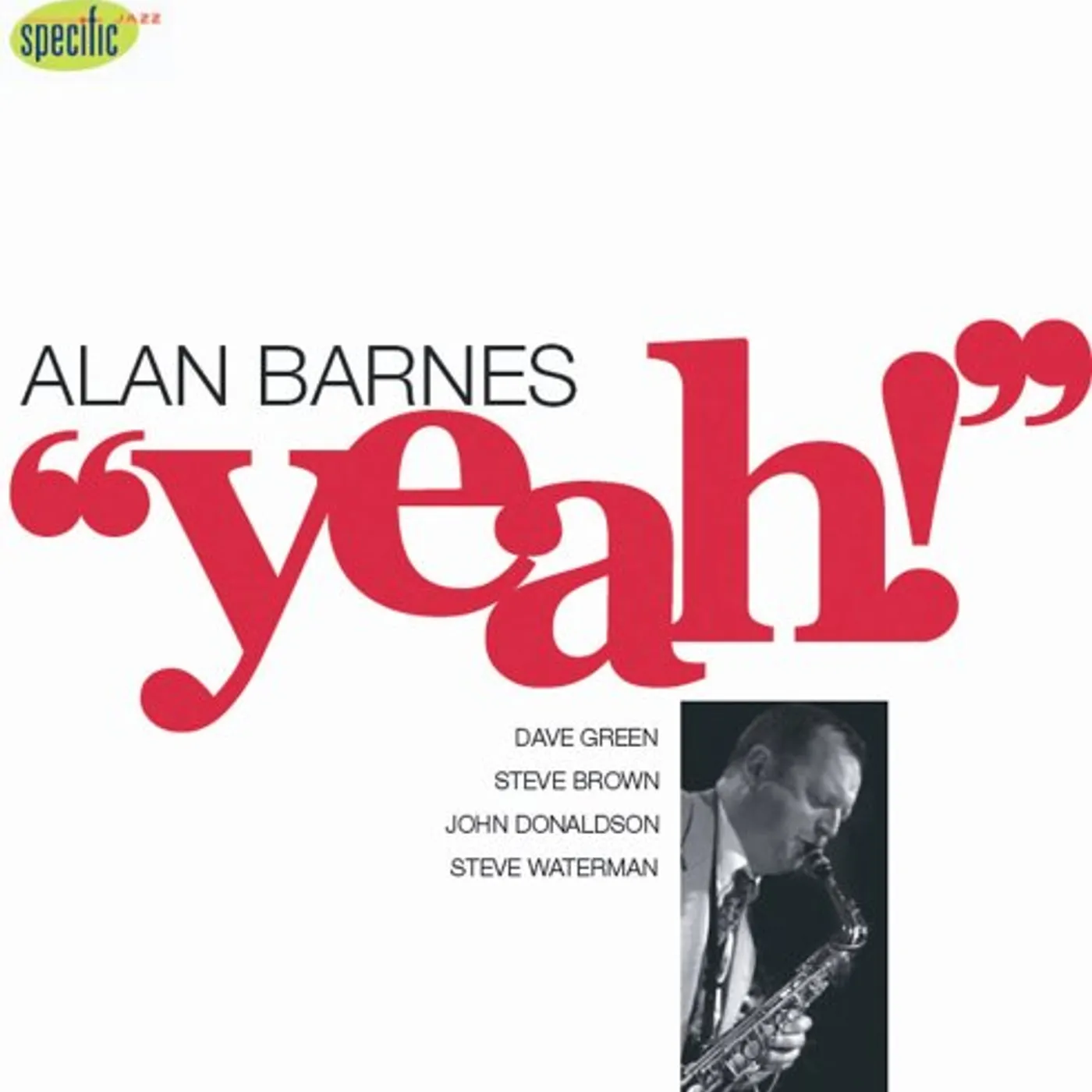 Alan Barnes YEAH! CD