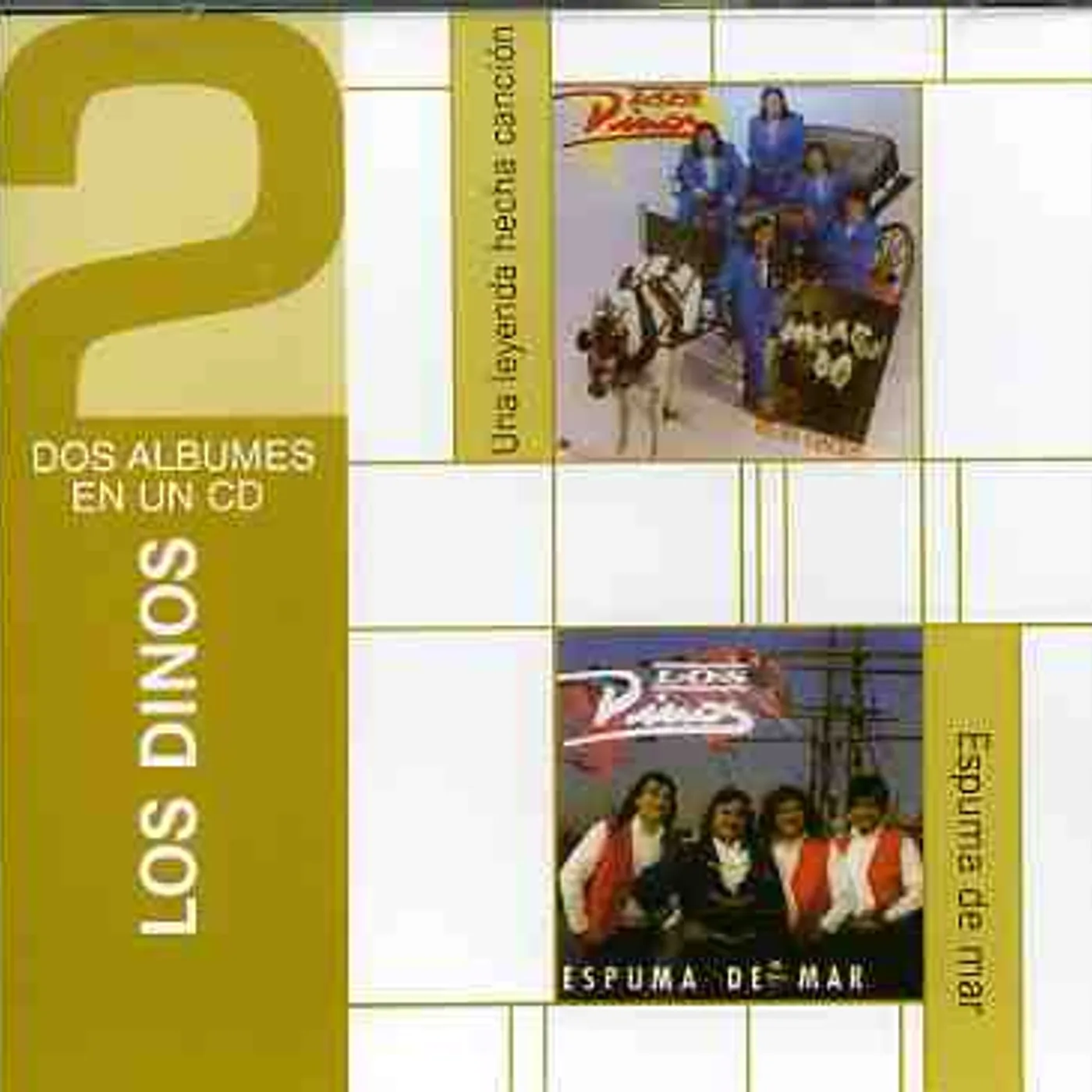 Los Dinos UNA LEYENDA HECHA CANCION & ESPUMA DE MAR CD