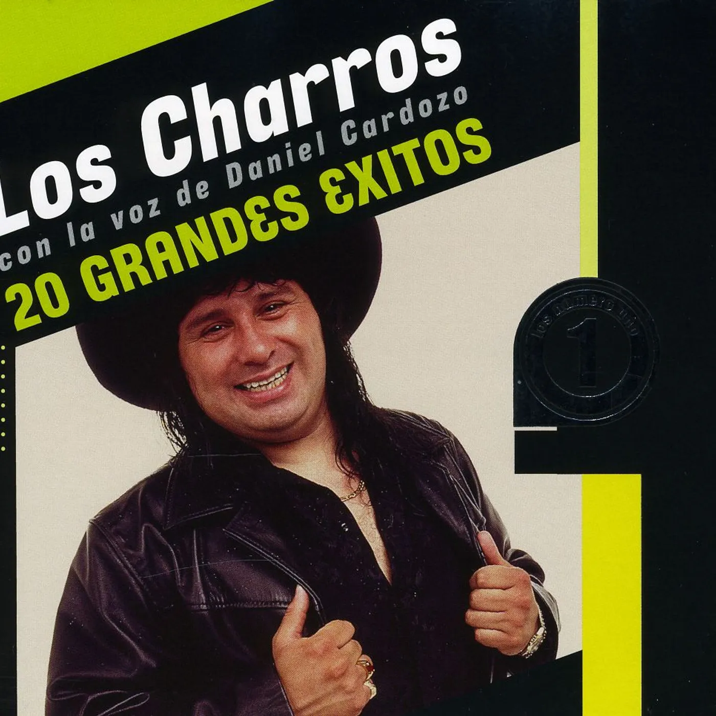 Los Charros LOS NUMERO 1-20 GRANDES EXITOS CD