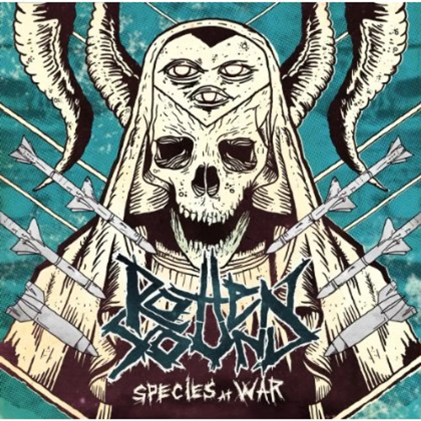 Rotten Sound SPECIES AT WAR (PIC DISC) Vinyl Record