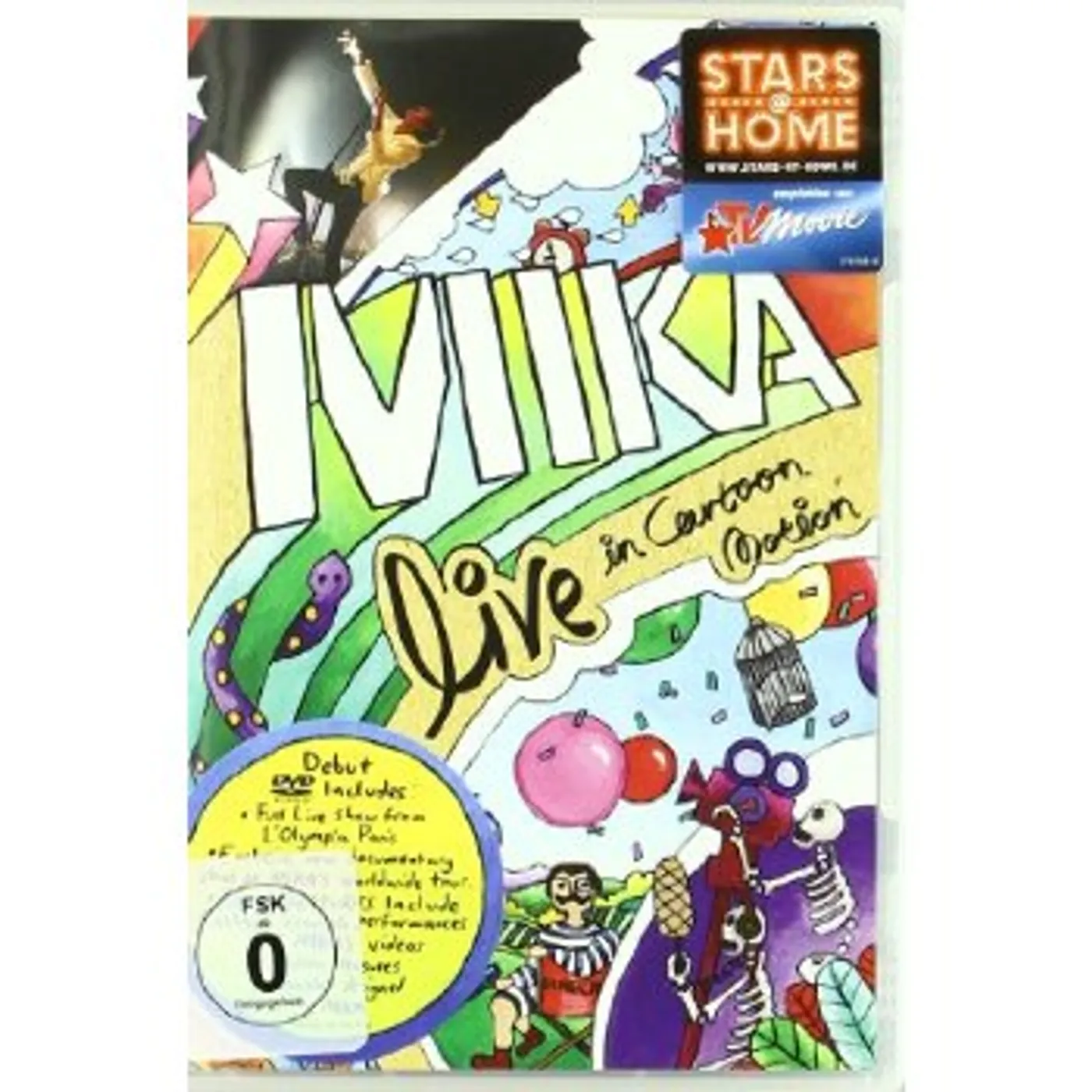 MIKA LIVE IN CARTOON MOTION DVD