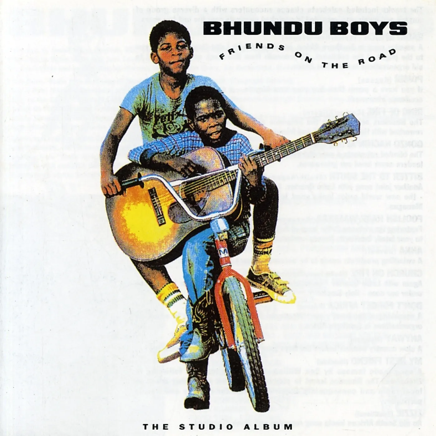 Bhundu Boys FRIENDS ON THE ROAD CD