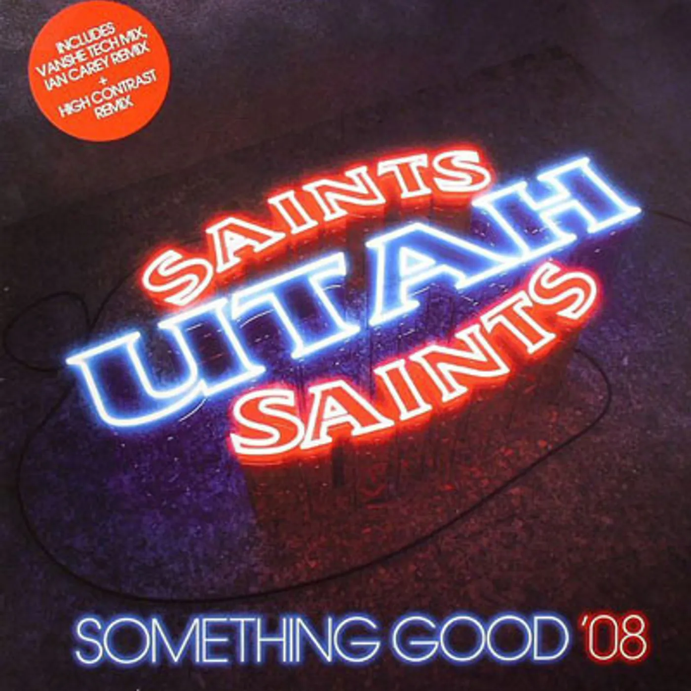 Utah Saints SOMETHING GOOD 08 Vinyl Record - UK Release