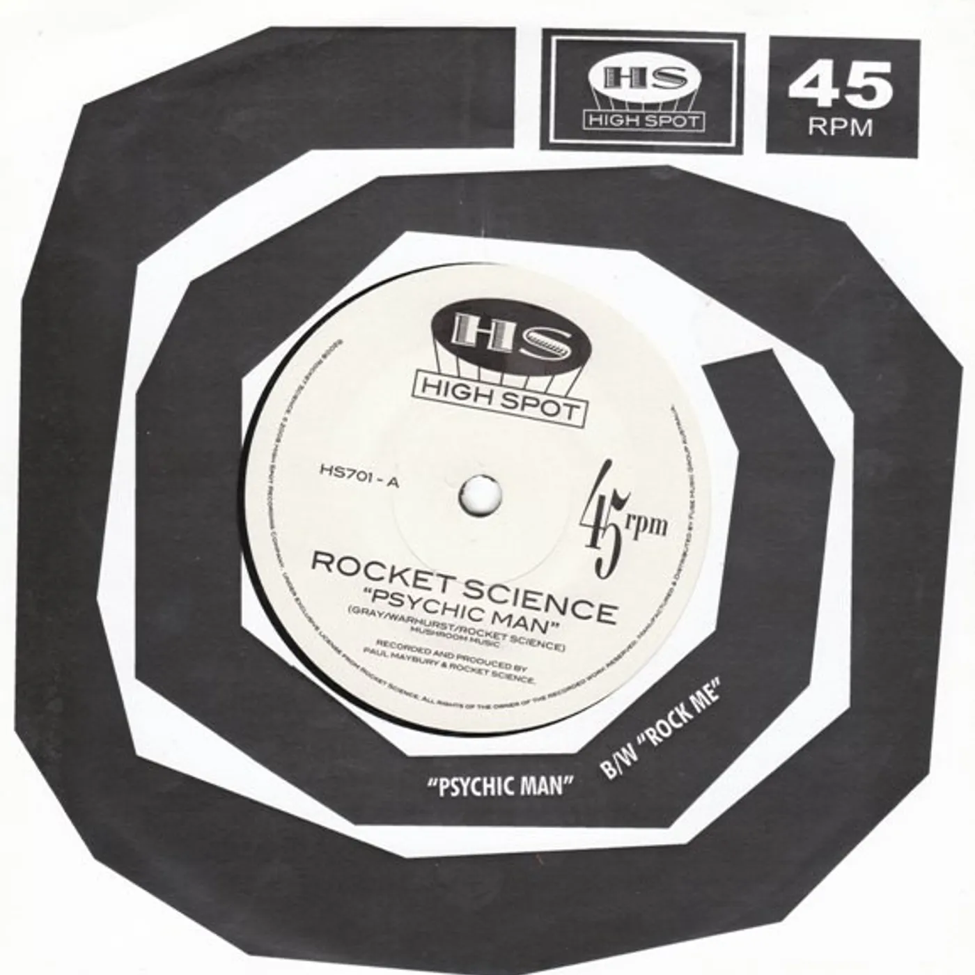 Rocket Science Psychic Man Vinyl Record