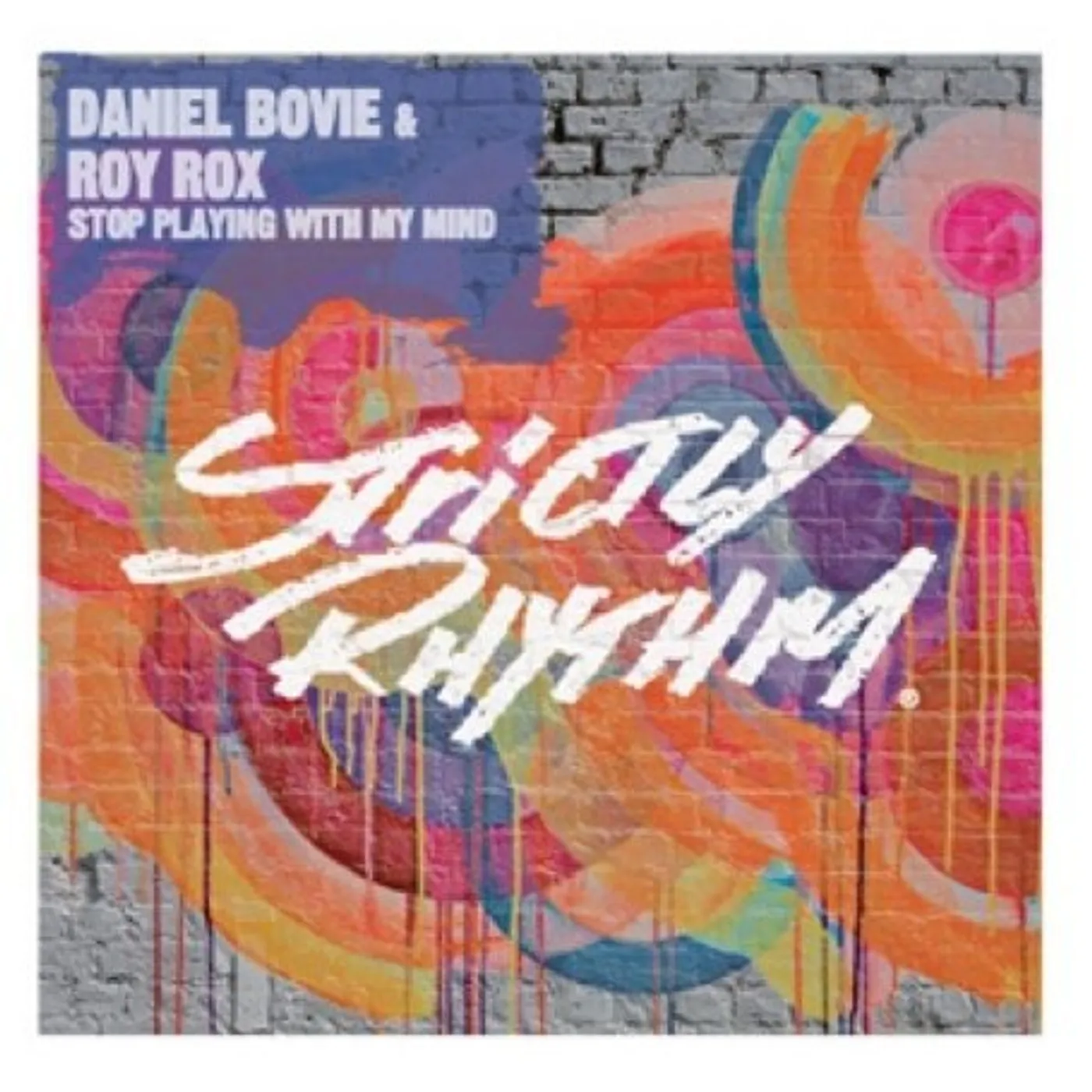 Daniel Bovie & Roy Rox STOP PLAYING WITH MY MIND Vinyl Record - UK Release