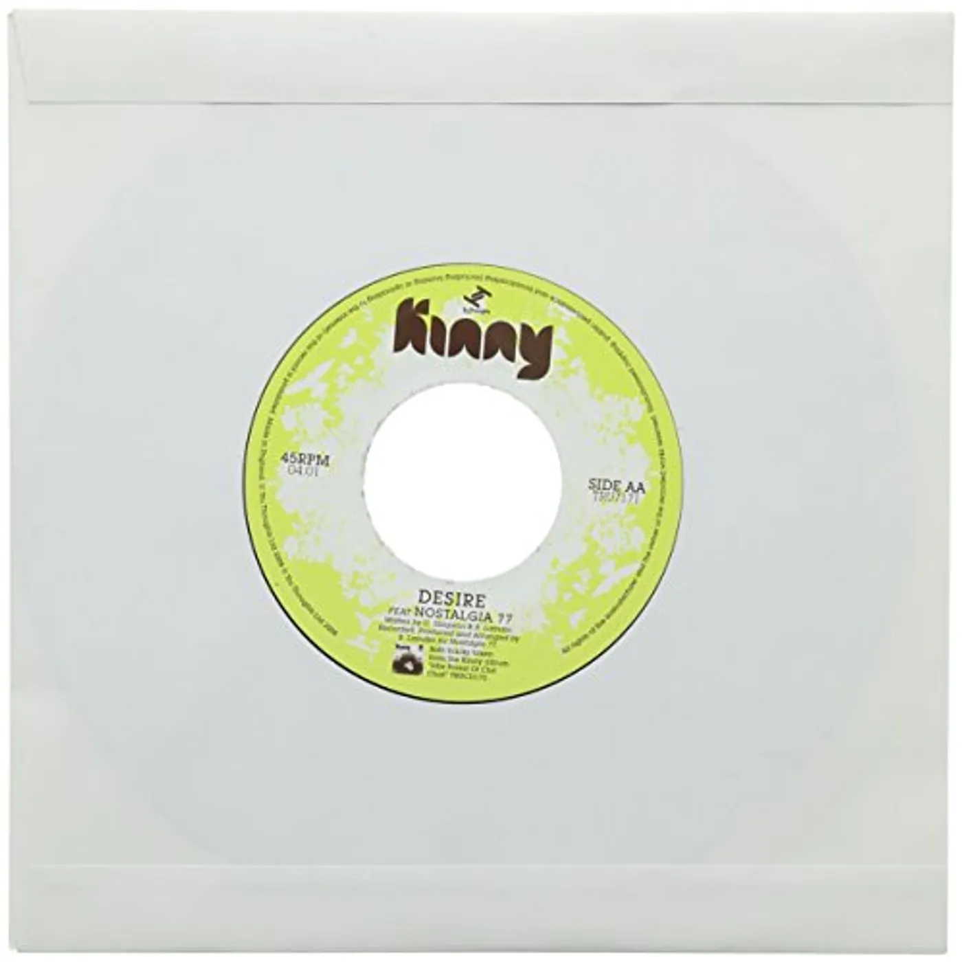 Kinny DESIRE Vinyl Record
