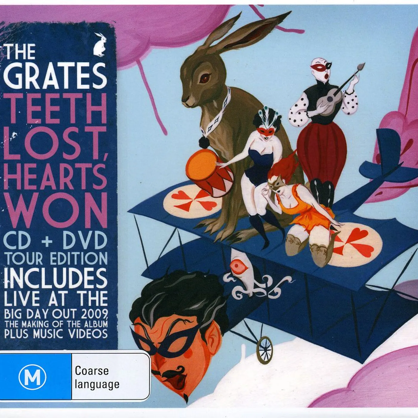 The Grates TEETH LOST HEARTS WON CD