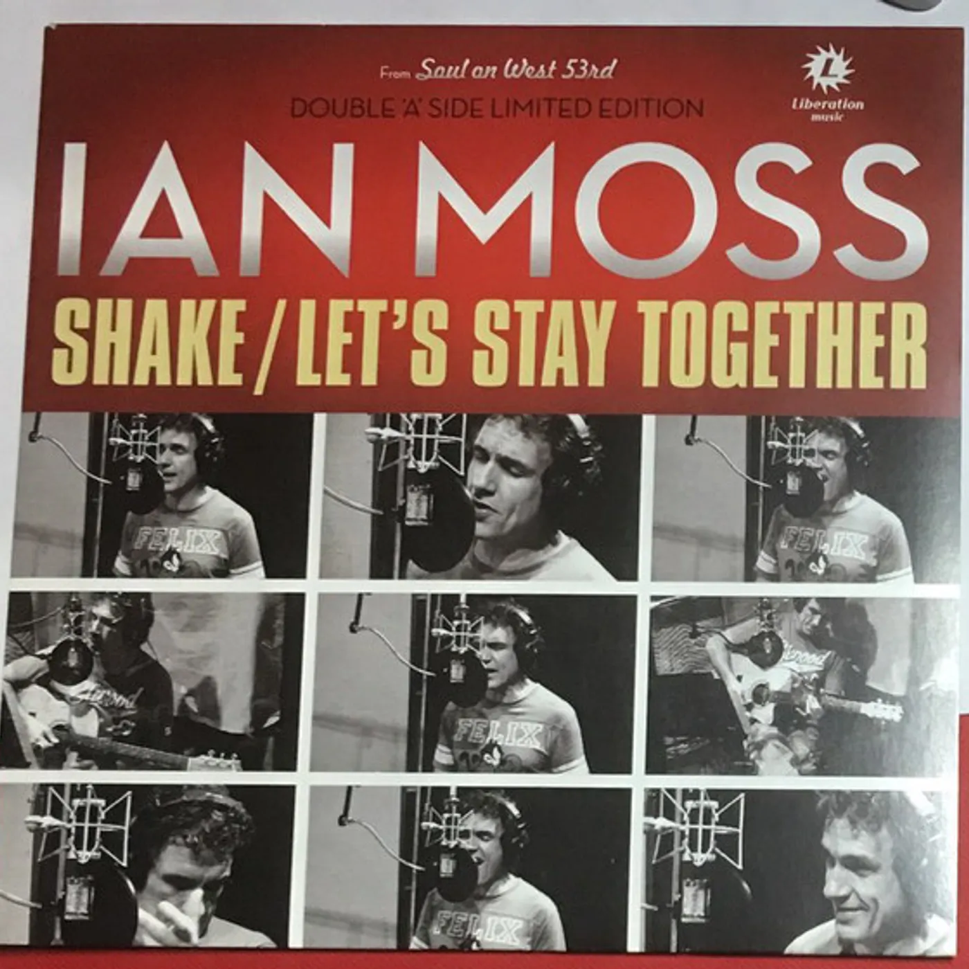 Ian Moss SHAKE/LETS STAY TOGETHER Vinyl Record