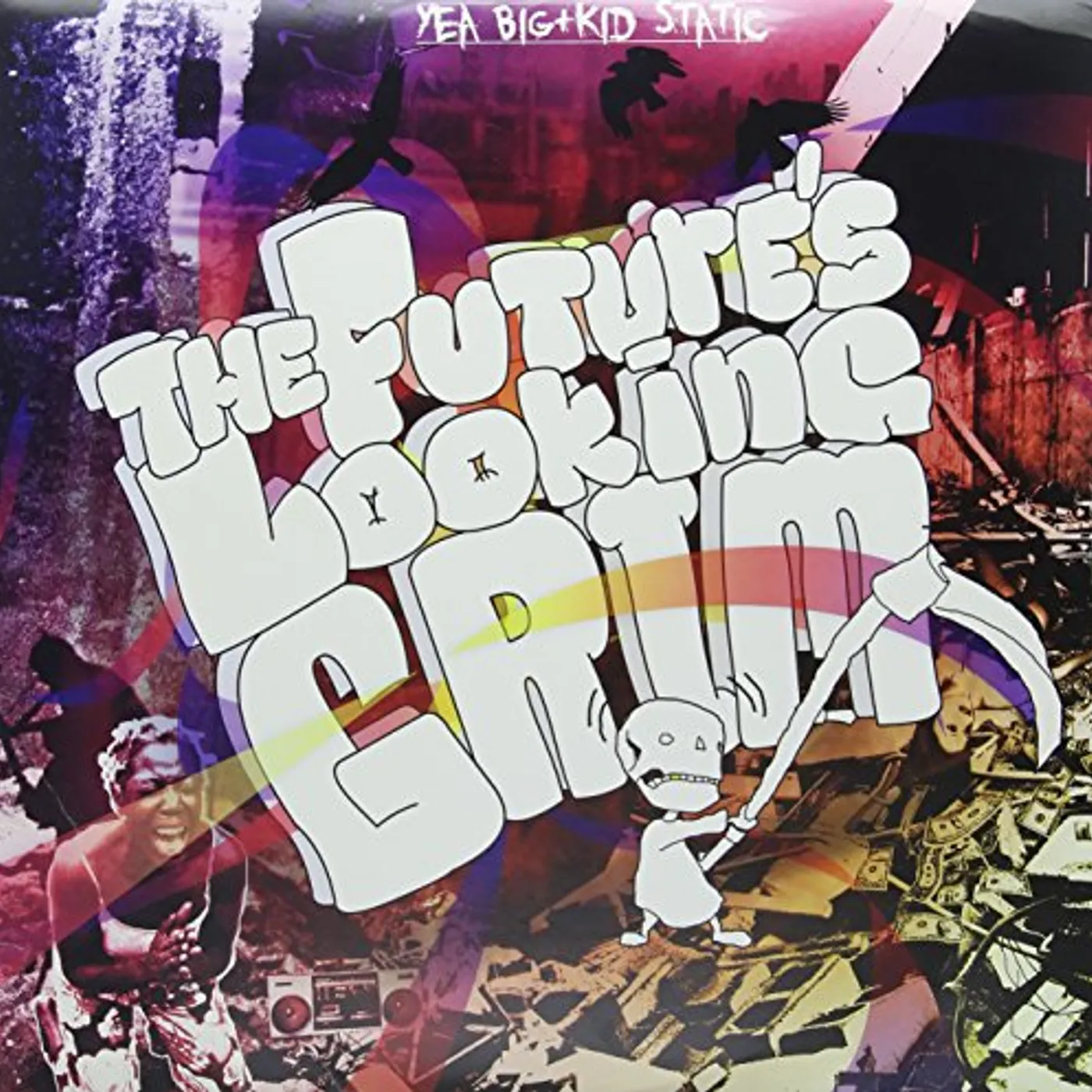 Yea Big & Kid Static FUTURE'S LOOKING GRIM Vinyl Record