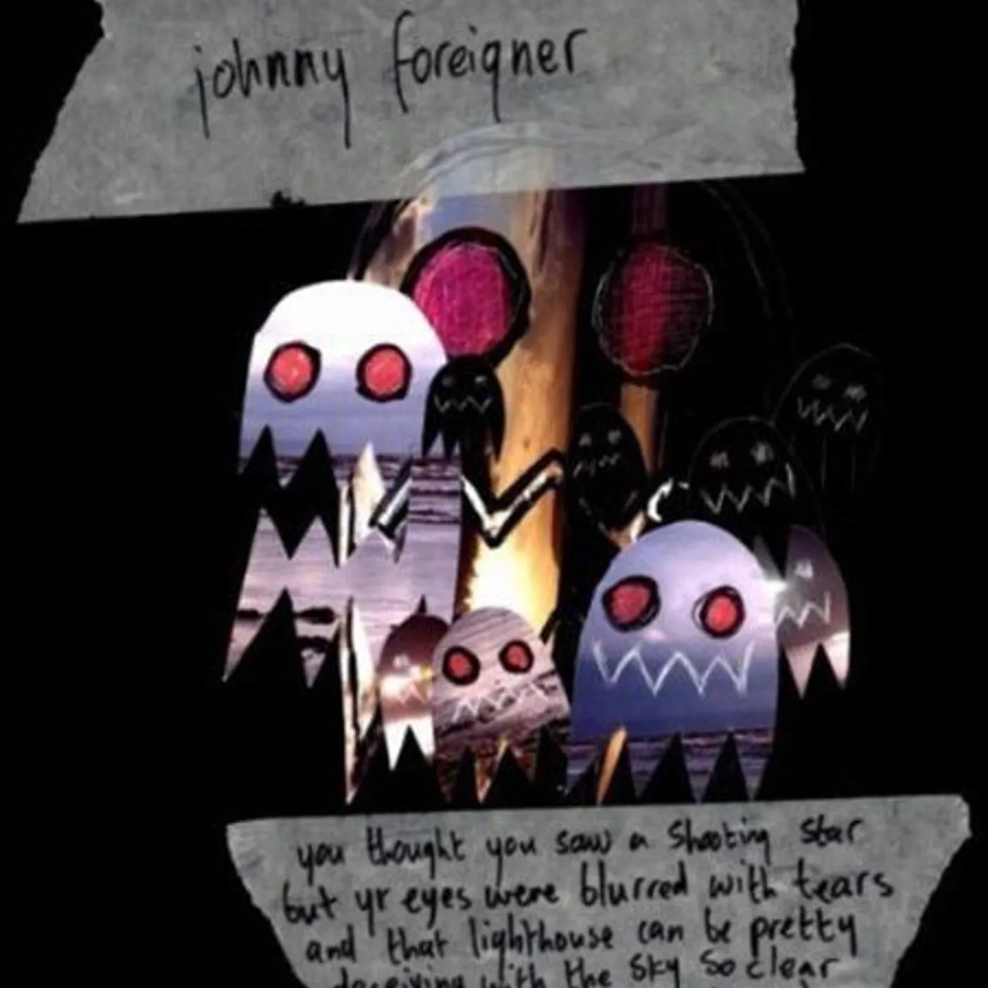 Johnny Foreigner YOU THOUGHT YOU SAW A SHOOTING STAR Vinyl Record