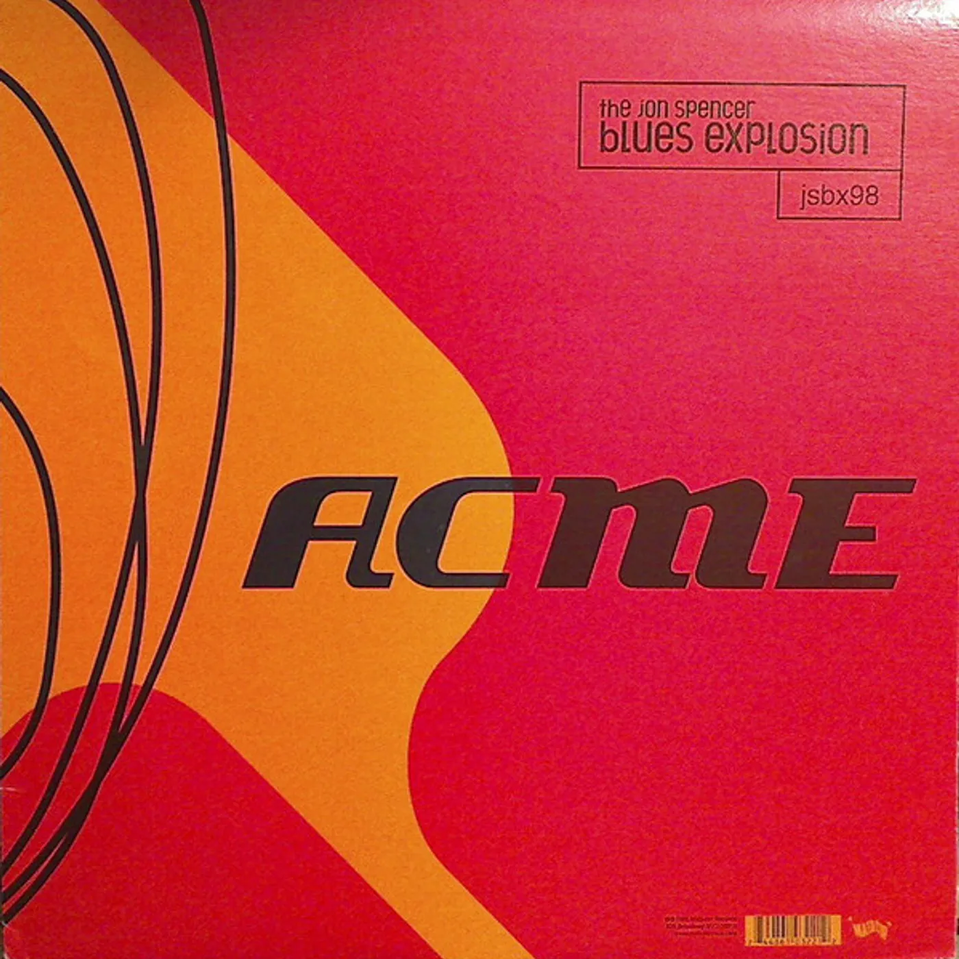 The Jon Spencer Blues Explosion ACME CD