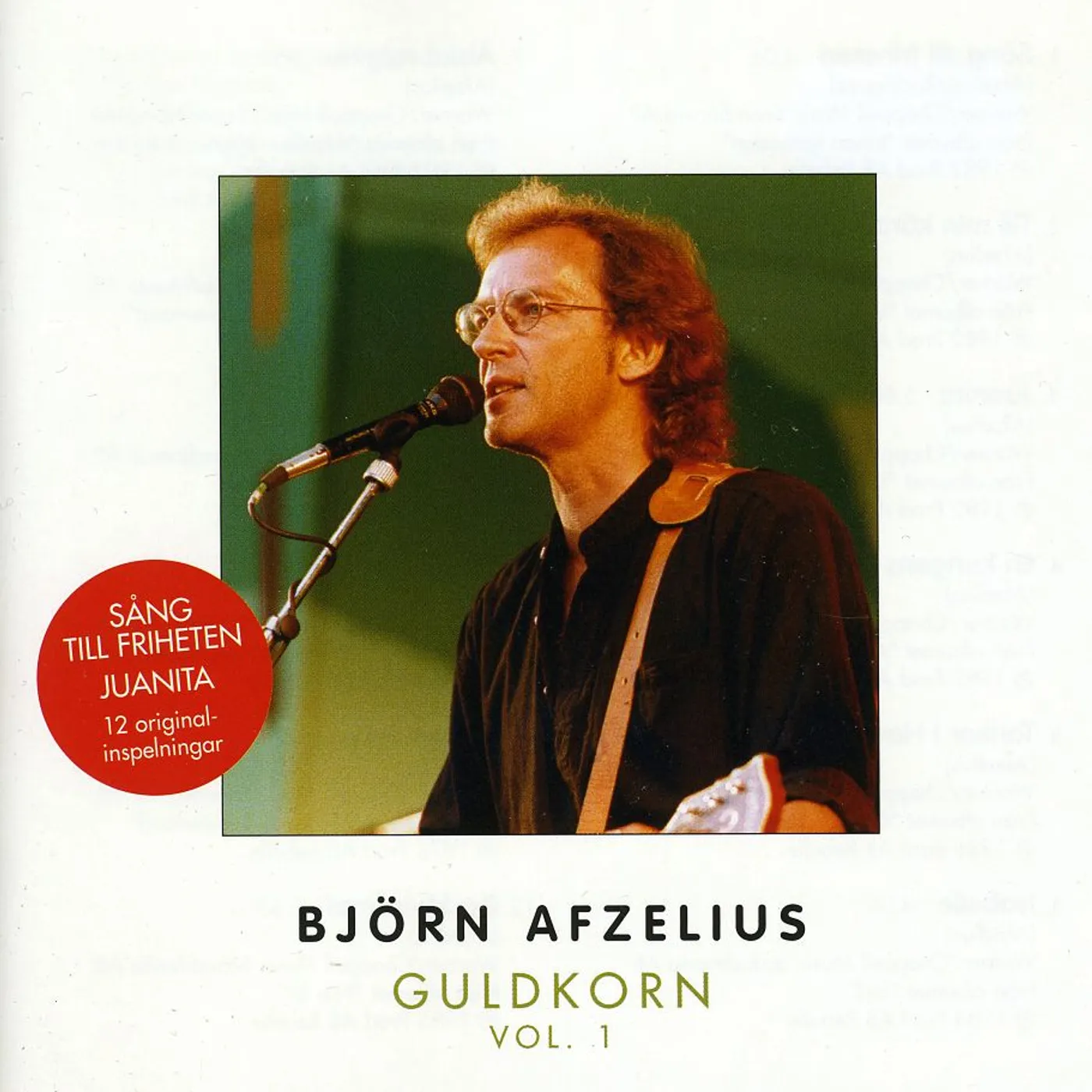 Björn Afzelius GULDKORN CD