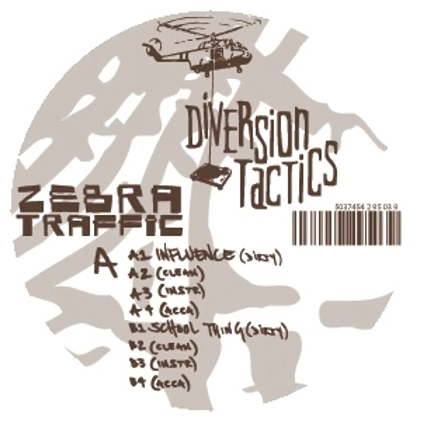 Diversion Tactics INFLUENCE/SCHOOL THING Vinyl Record