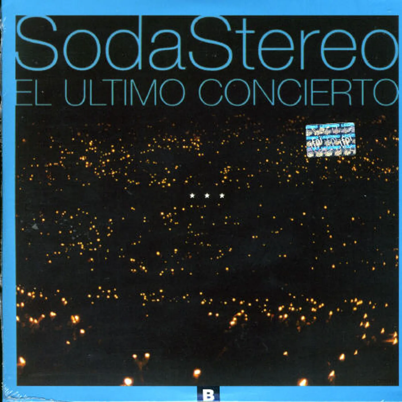 Soda Stereo VINYL REPLICA: EL ULTIMO CONCIERTO B CD
