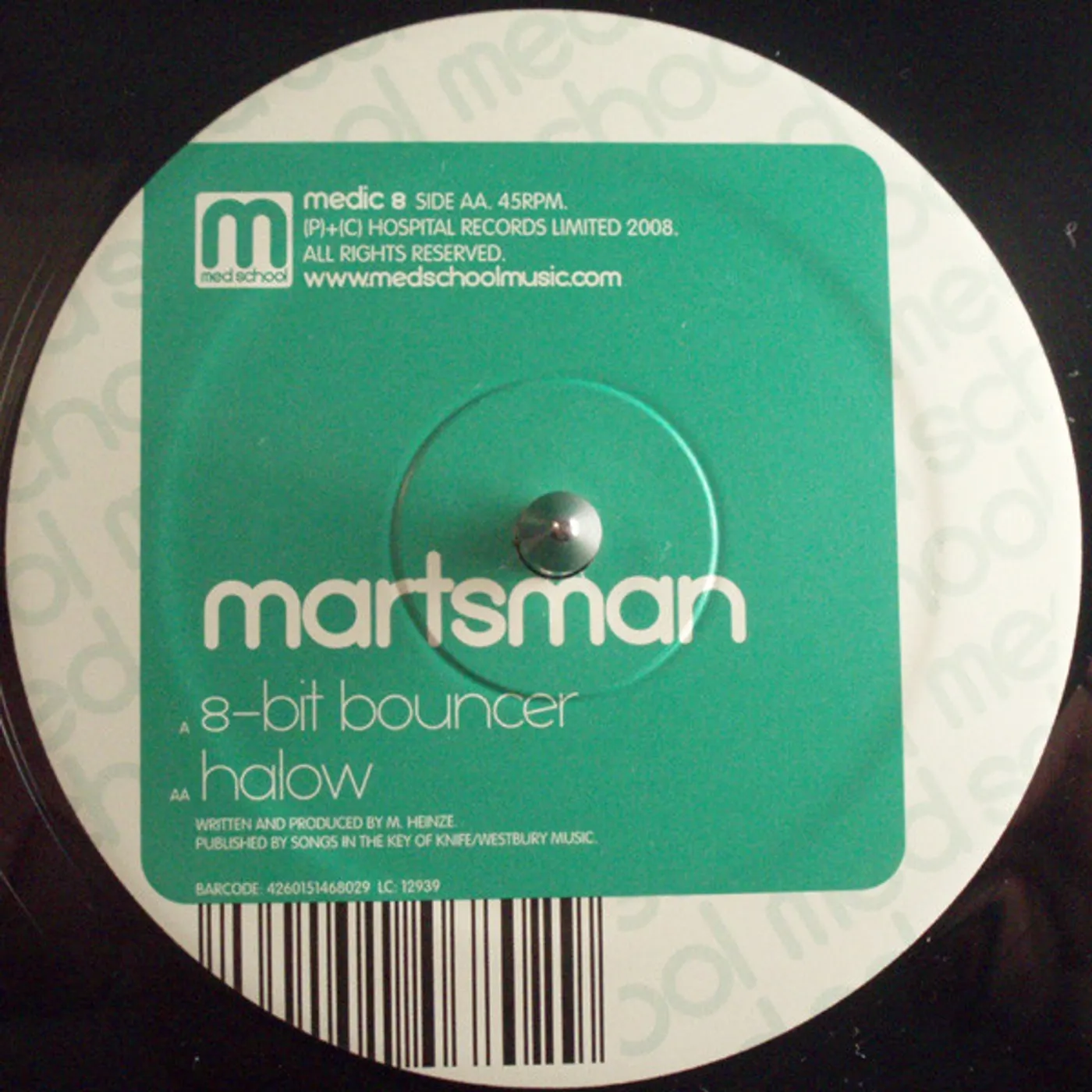 Martsman 8 BIT-HALOW Vinyl Record