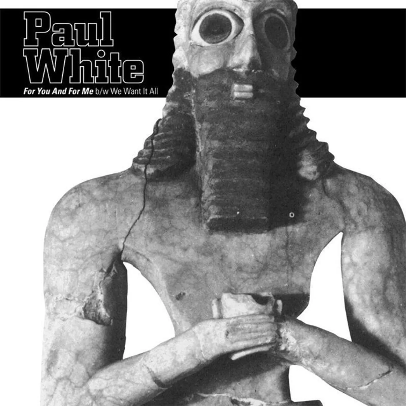 Paul White 7-FOR YOU & FOR ME Vinyl Record