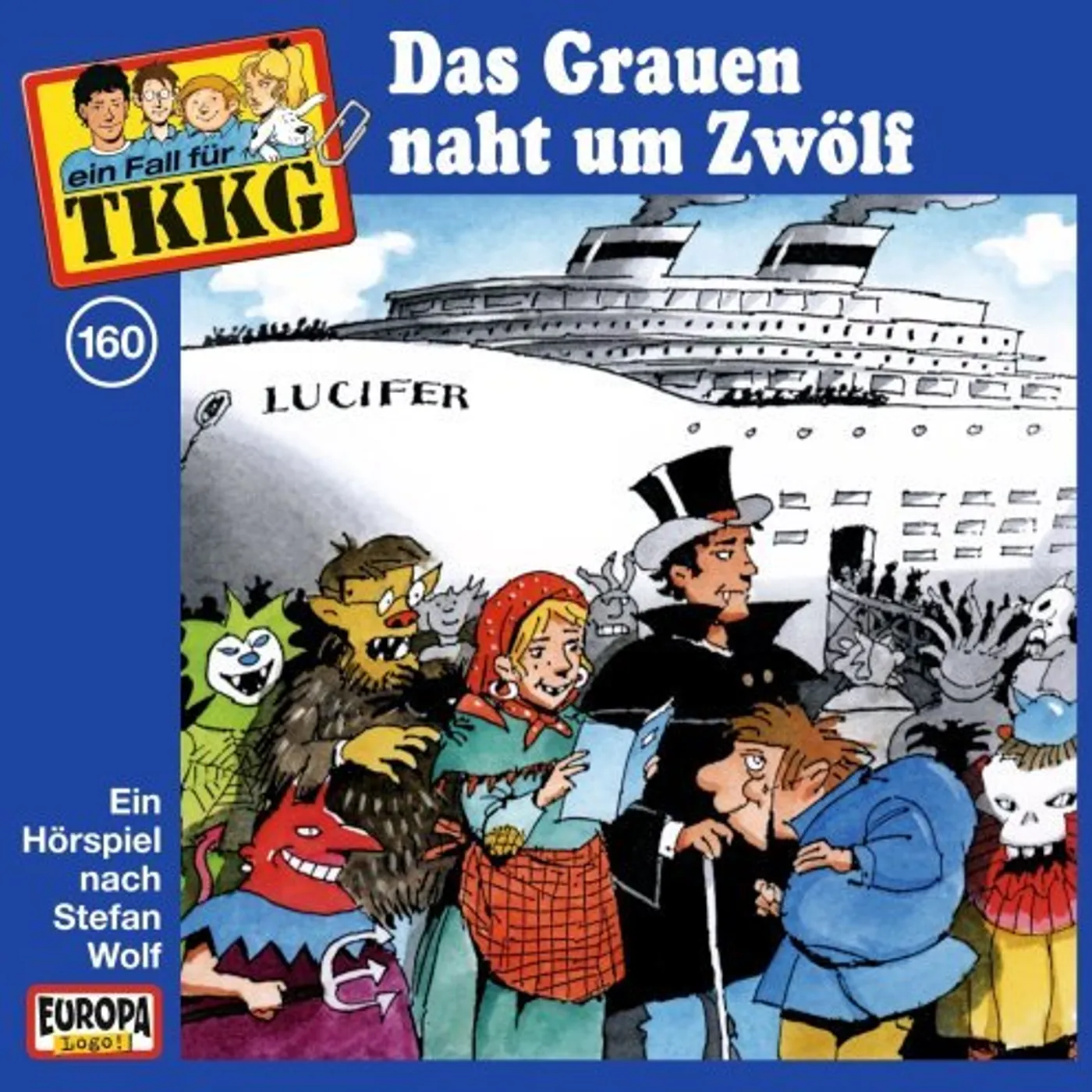 TKKG 160/DAS GRAUEN NAHT UM ZWOLF CD