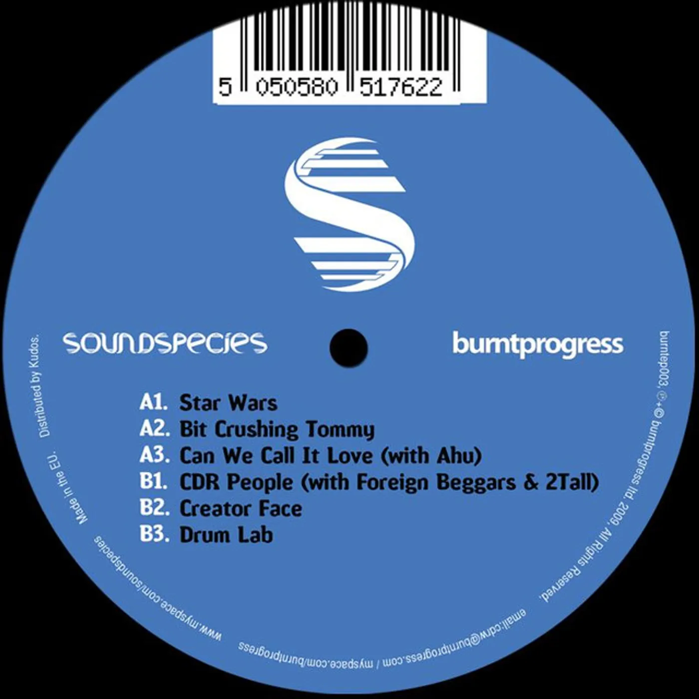 Soundspecies EP Vinyl Record