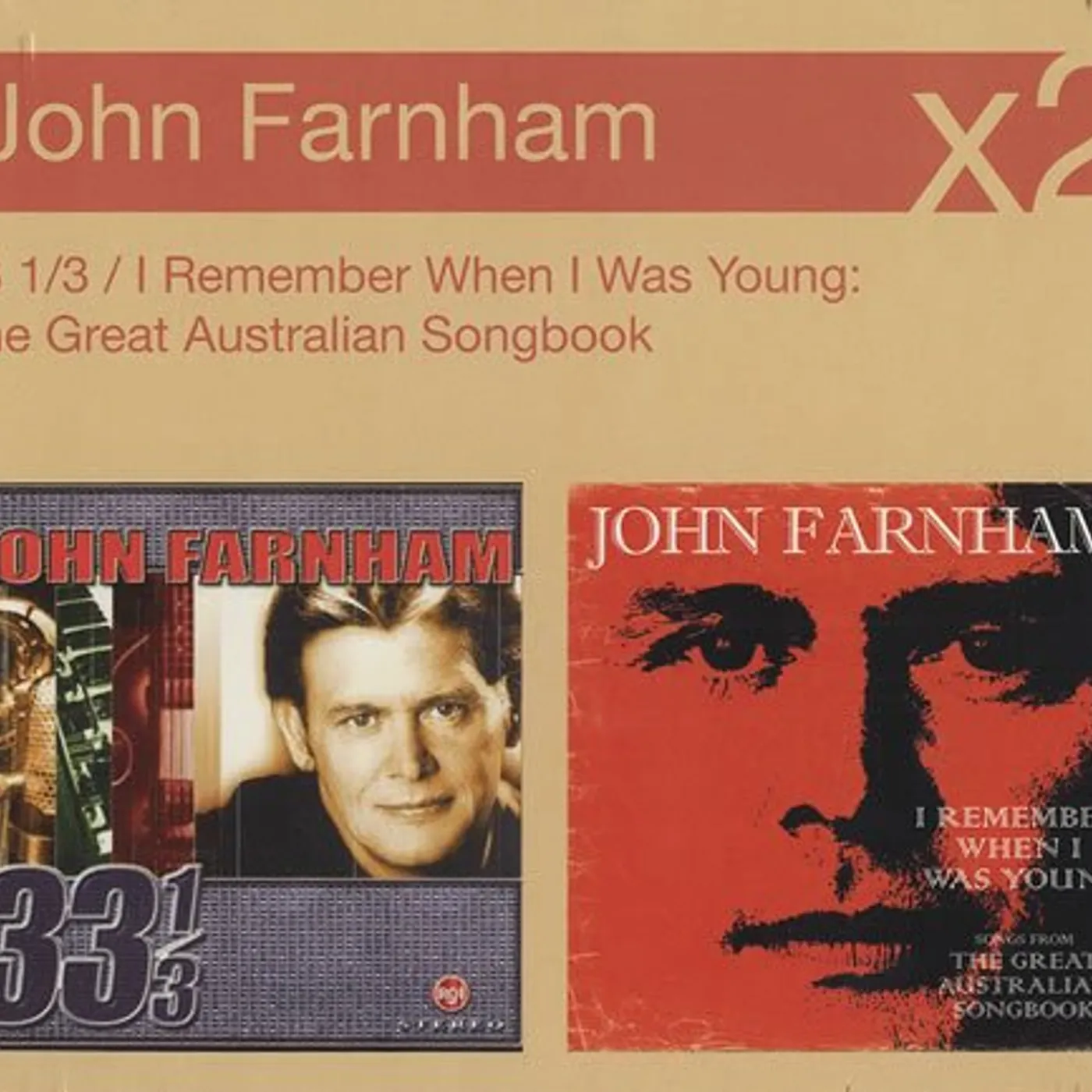 John Farnham I REMEMBER WHEN I WAS YOUNG/33 1/3 CD