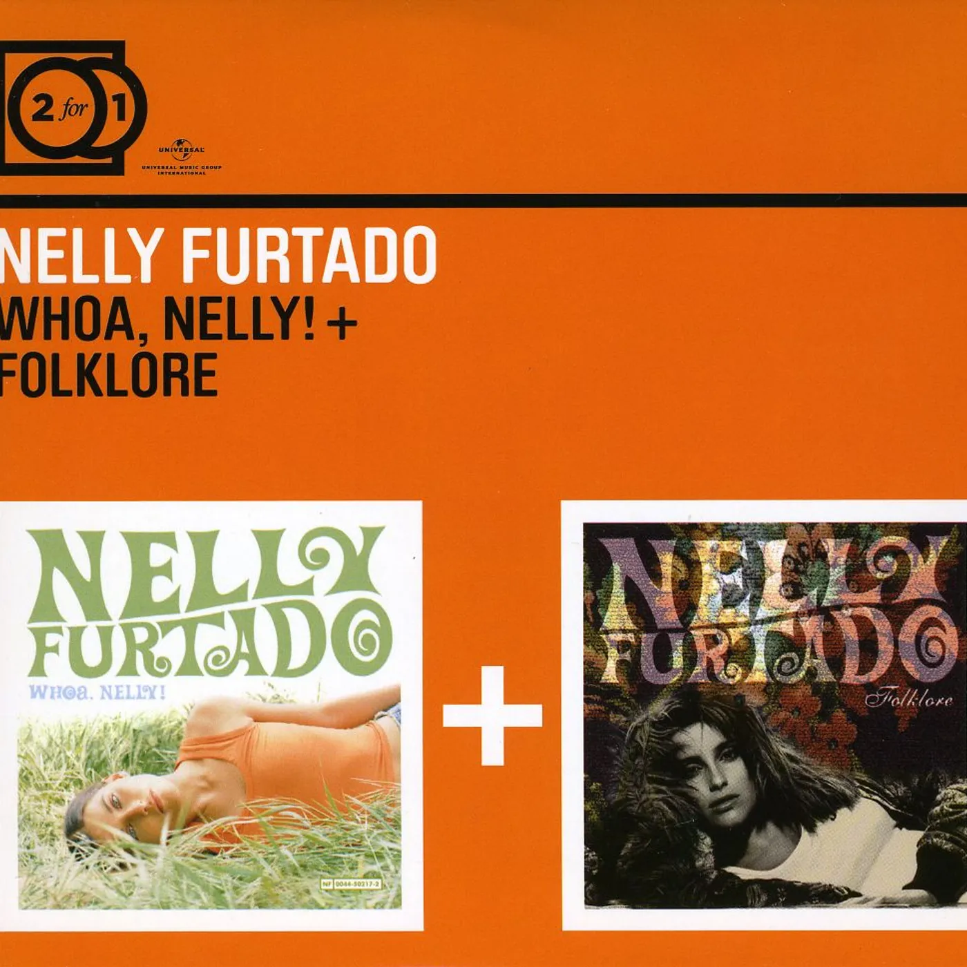 Nelly Furtado WHOA NELLY/FOLKLORE CD
