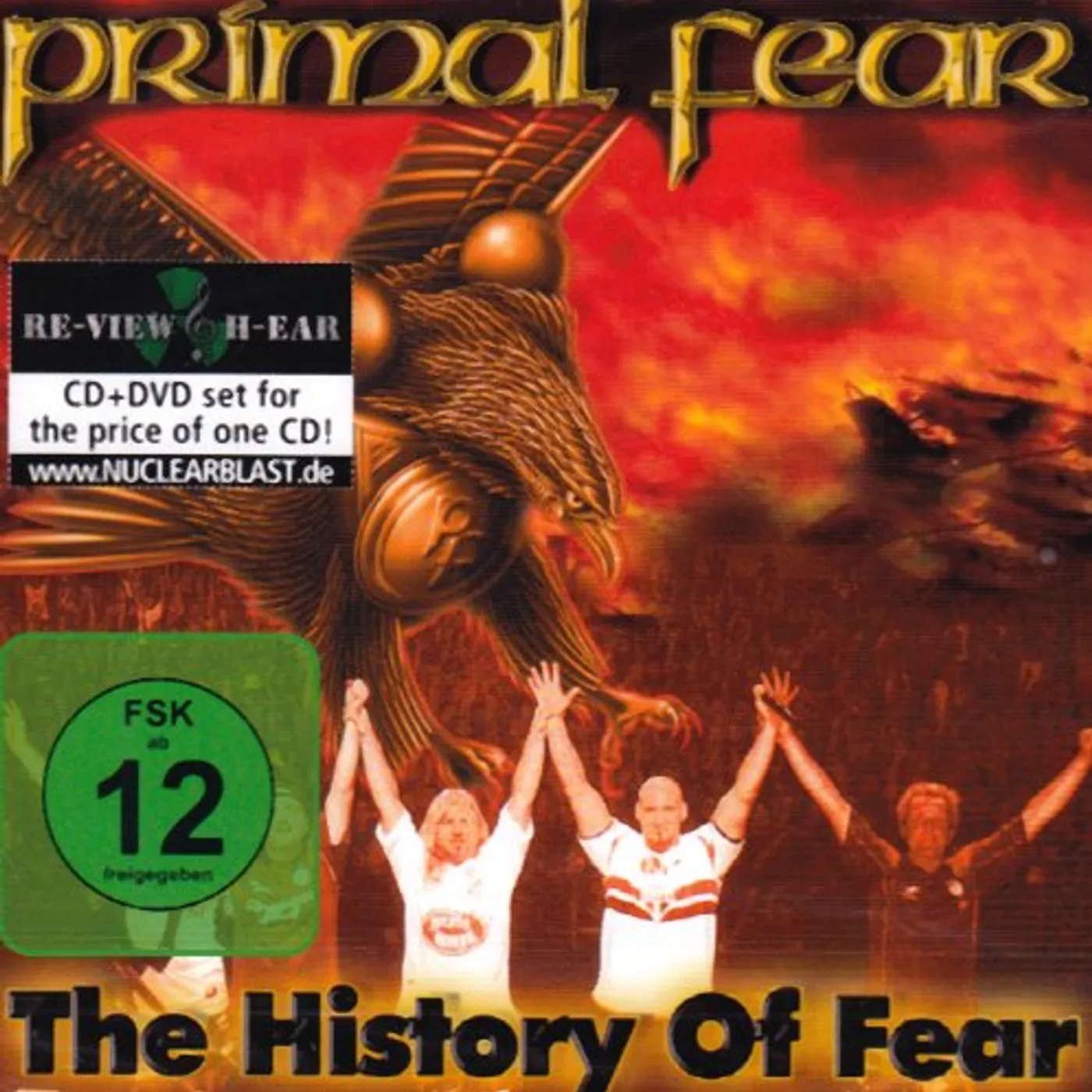 Primal Fear HISTORY OF FEAR CD