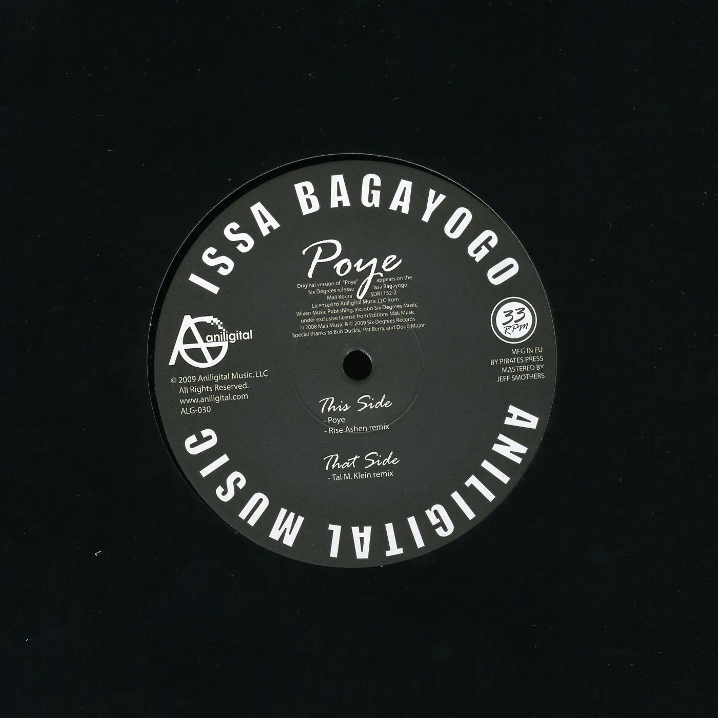 Issa Bagayogo POYE Vinyl Record