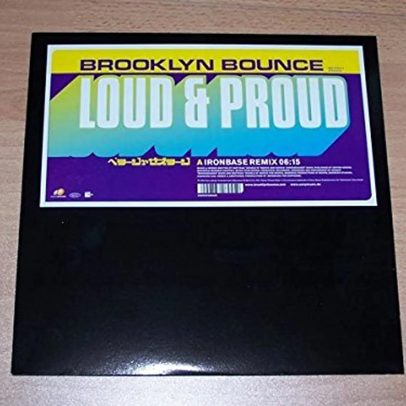 Brooklyn Bounce Loud & Proud Vinyl Record