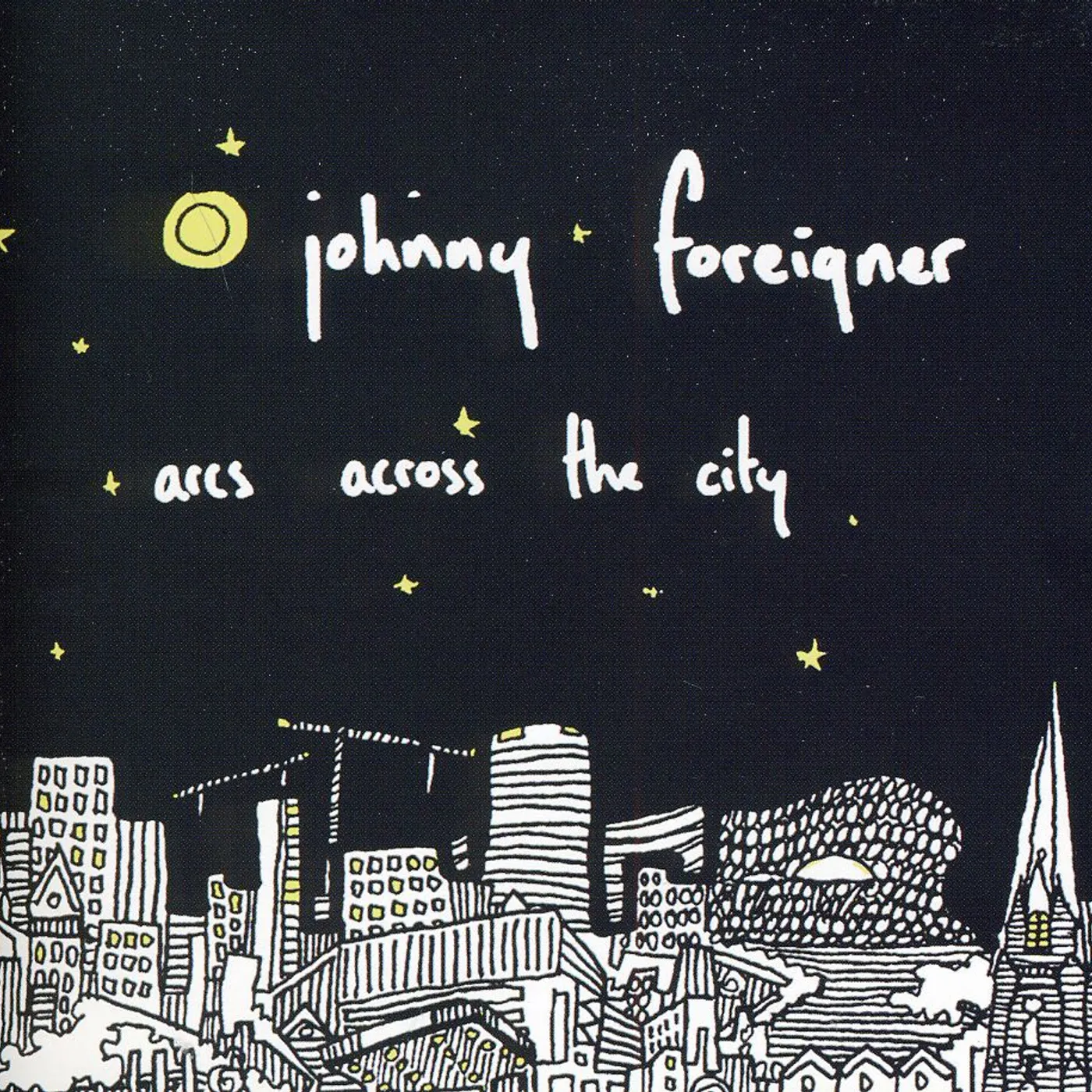 Johnny Foreigner ARCS ACROSS THE CITY CD